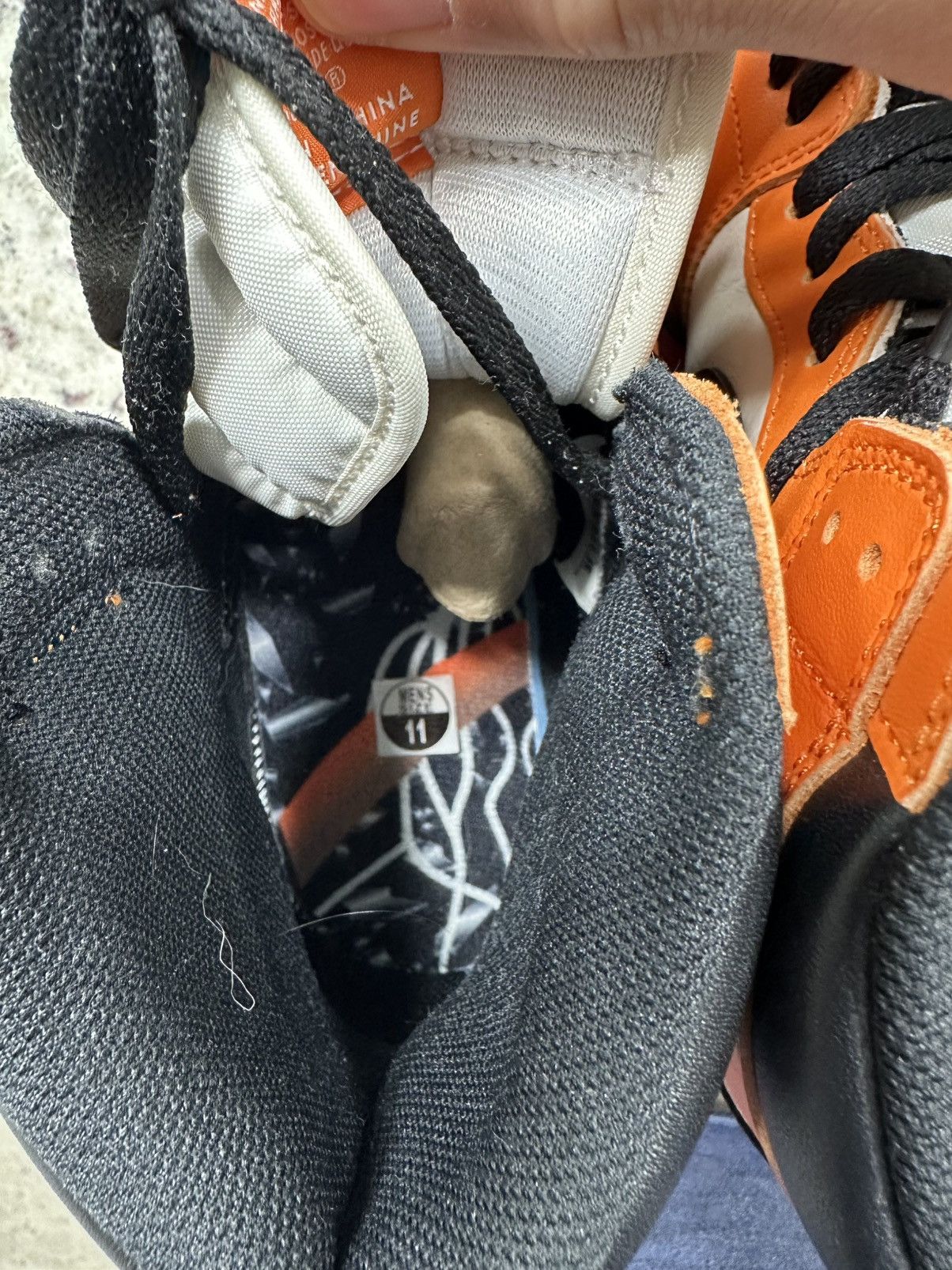Jordan Brand Air Jordan 1 Retro High OG Reverse Shattered Backboard Size US 11 / EU 44 - 7 Thumbnail