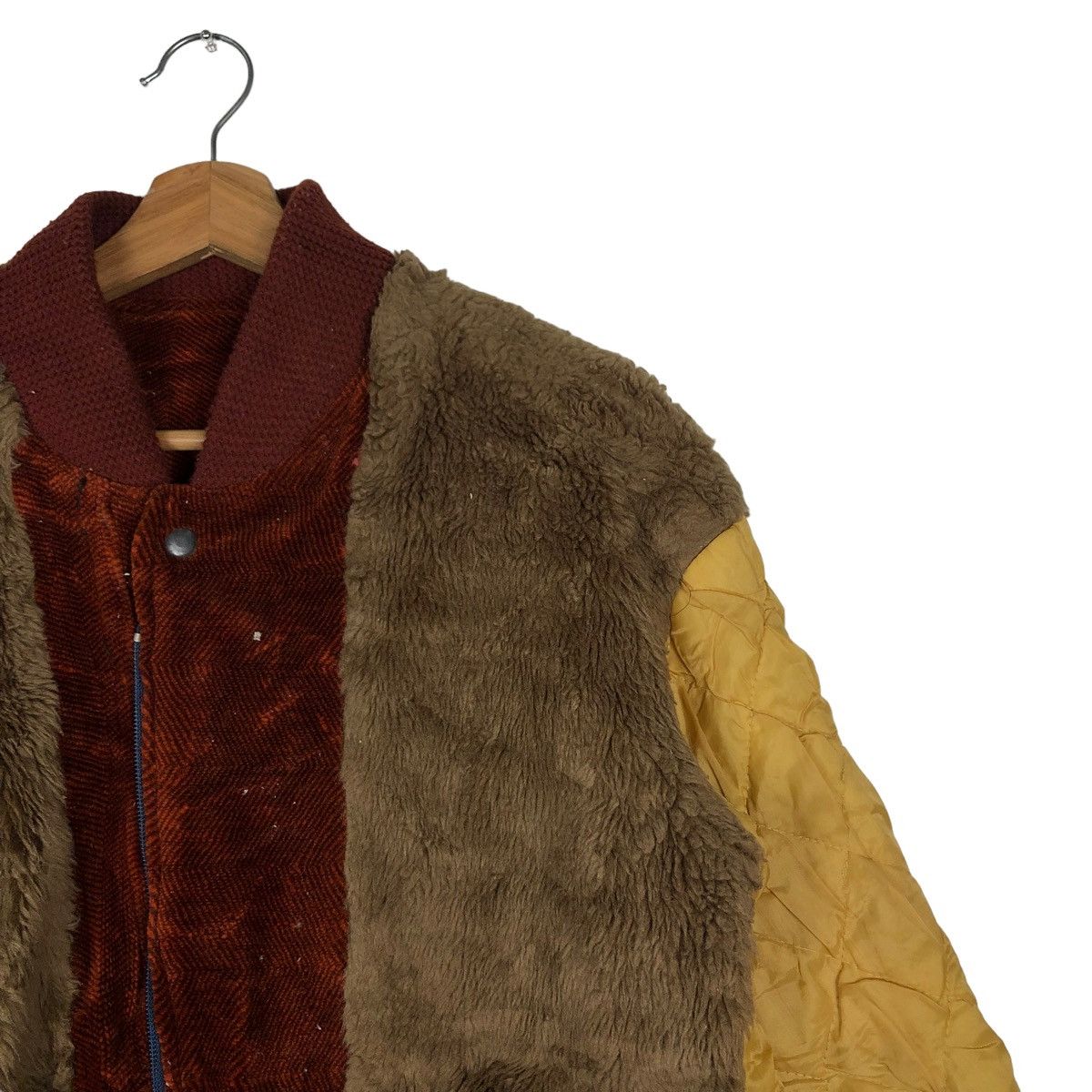 Toyo Enterprises 🔥80’s VTG BOMBER JACKET MINK FUR LINING HON JIN OPTI ZIPPER Size US M / EU 48-50 / 2 - 20 Thumbnail