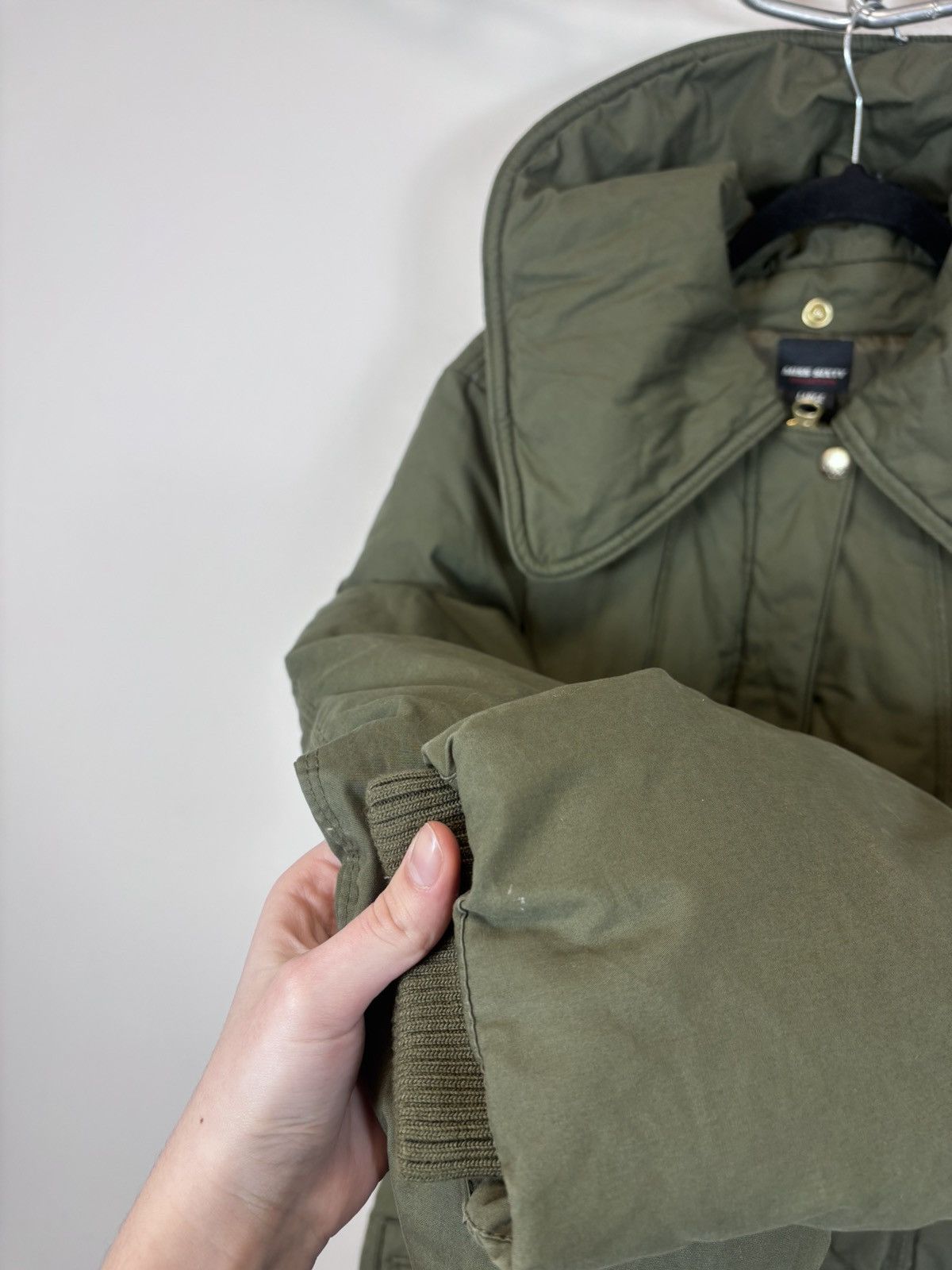 Miss Sixty Miss Sixty Women’s Olive Avant Garde Puffer Jacket Coat Size L / US 10 / IT 46 - 12 Thumbnail