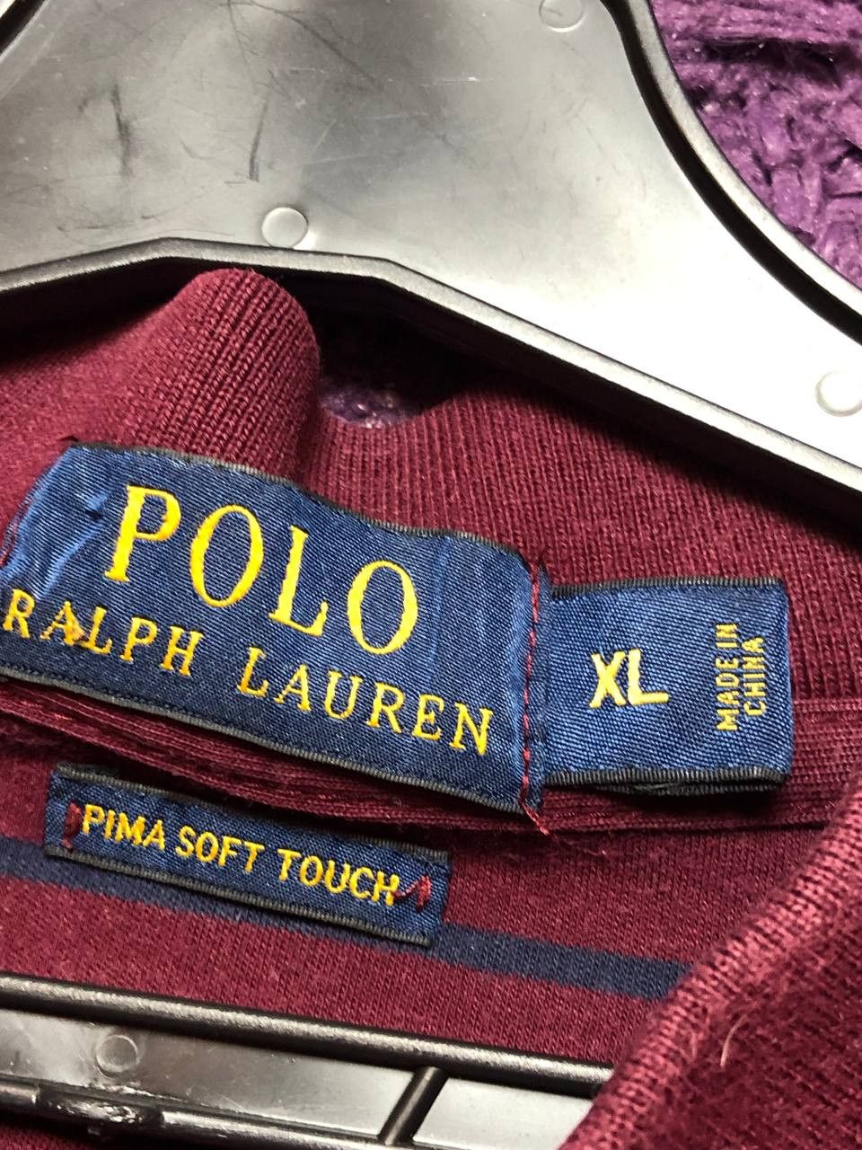 Polo Ralph Lauren Polo Ralph Lauren Striped Soft Touch Polo Size XL Size US XL / EU 56 / 4 - 2 Thumbnail