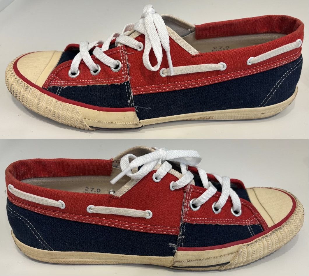 Maison MIHARA YASUHIRO Mihara Deconstructed Hybrid Half Converse Boat Shoe Size US 9 / EU 42 - 7 Thumbnail