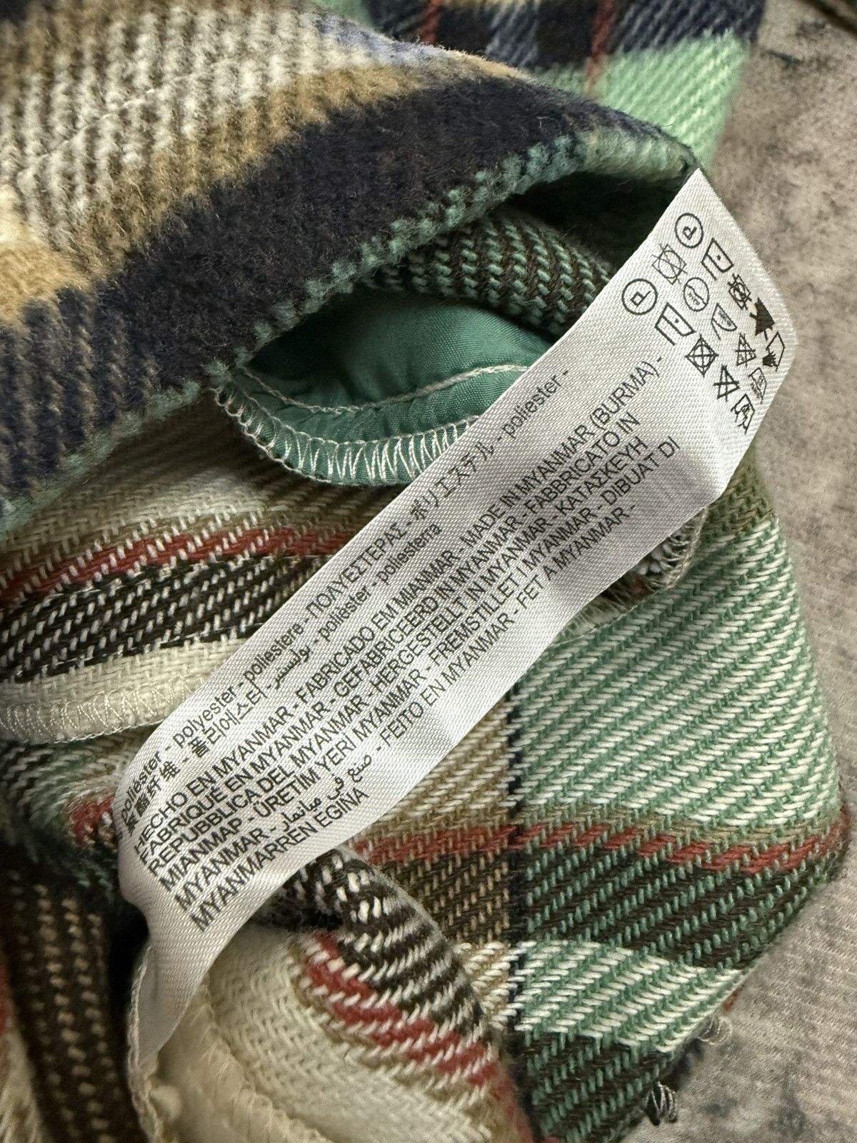 Designer × Japanese Brand × Zara Zara Plaid Flannel Button Up Baggy Jacket Size L / US 10 / IT 46 - 5 Thumbnail