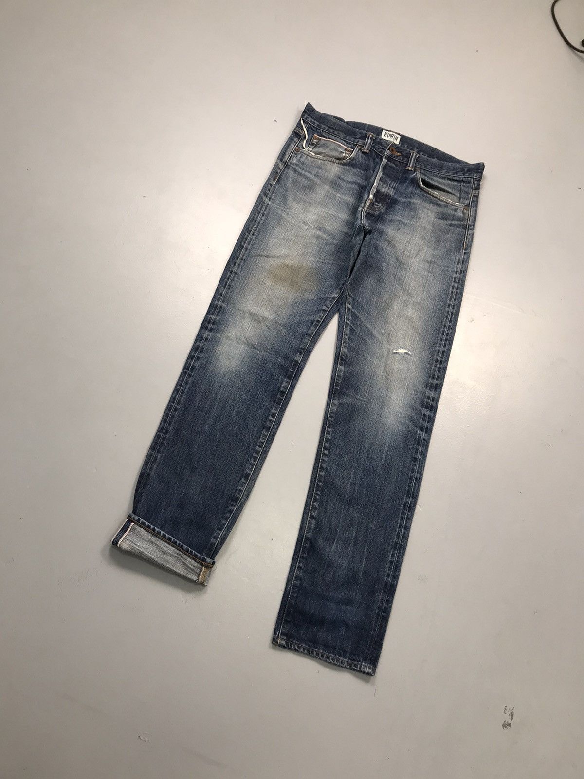 Edwin Vintage Edwin salvage denim Size US 34 / EU 50 - 3 Thumbnail