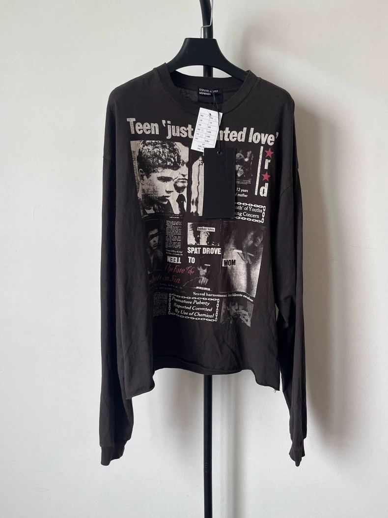 Enfants Riches Deprimes Enfants Riches Deprimes FW24 long sleeves with printed ribb Size US S / EU 44-46 / 1 - 1 Thumbnail