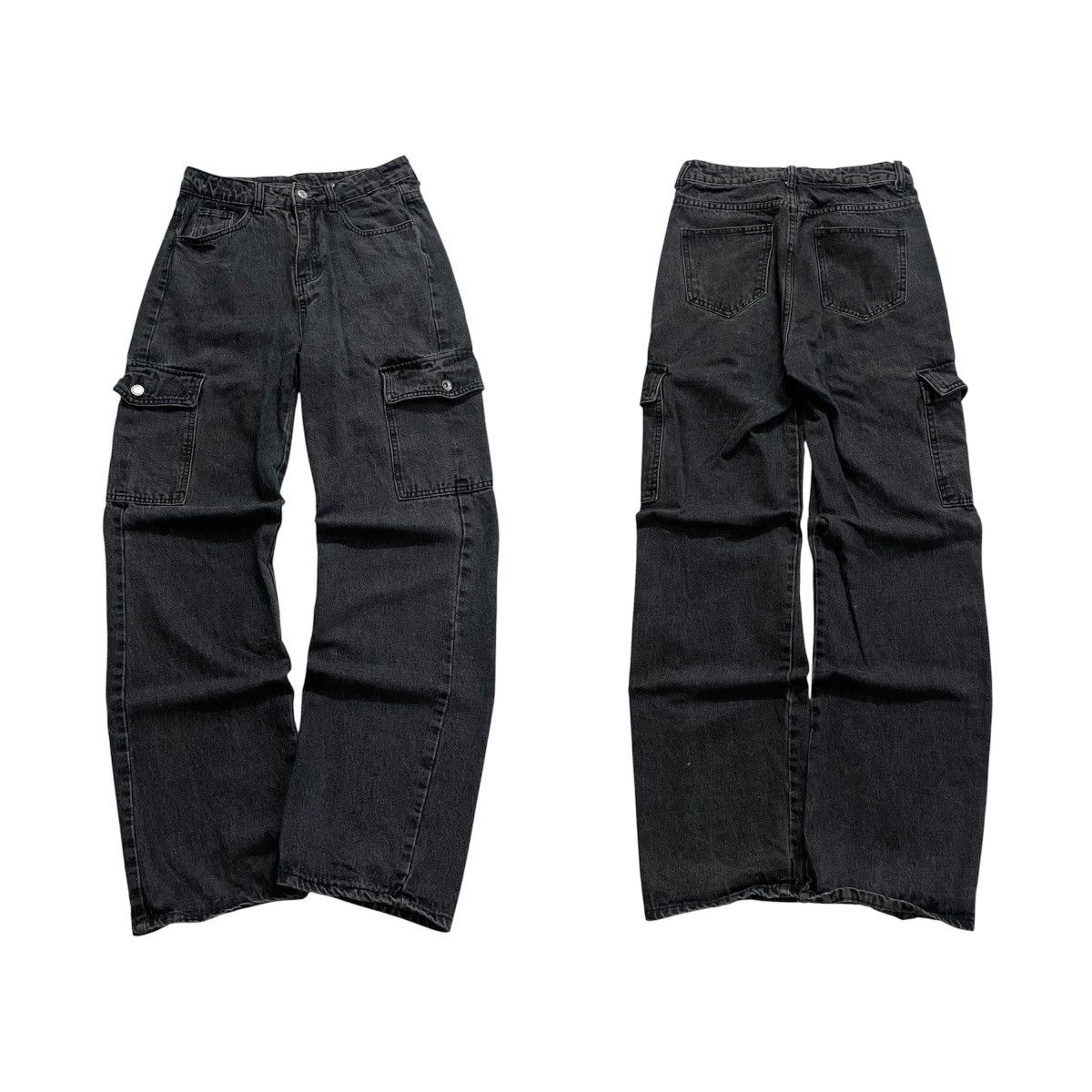 Carhartt Original black faded tone jeans cargo Size US 28 / EU 44 - 1 Thumbnail