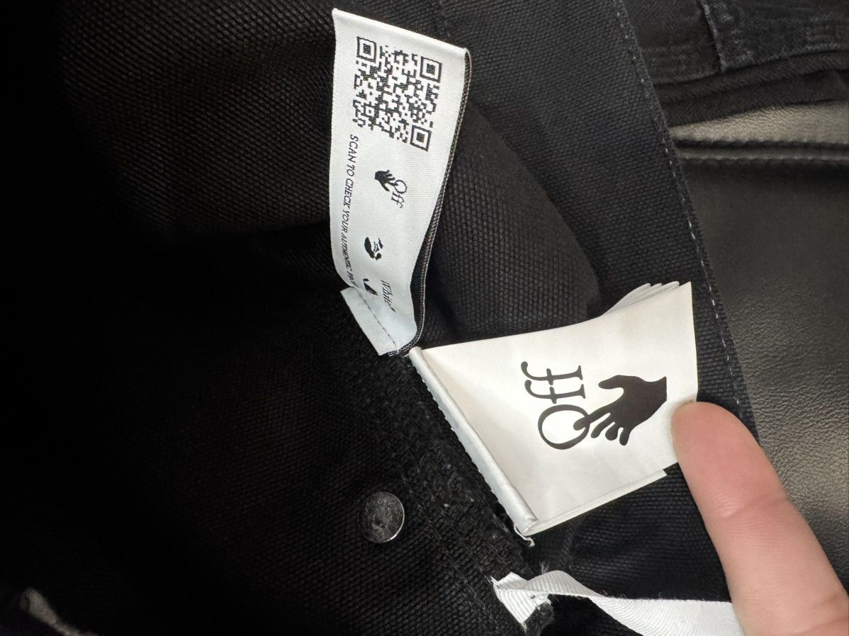 Off-White Off-White black cargo pants Size US 34 / EU 50 - 8 Thumbnail
