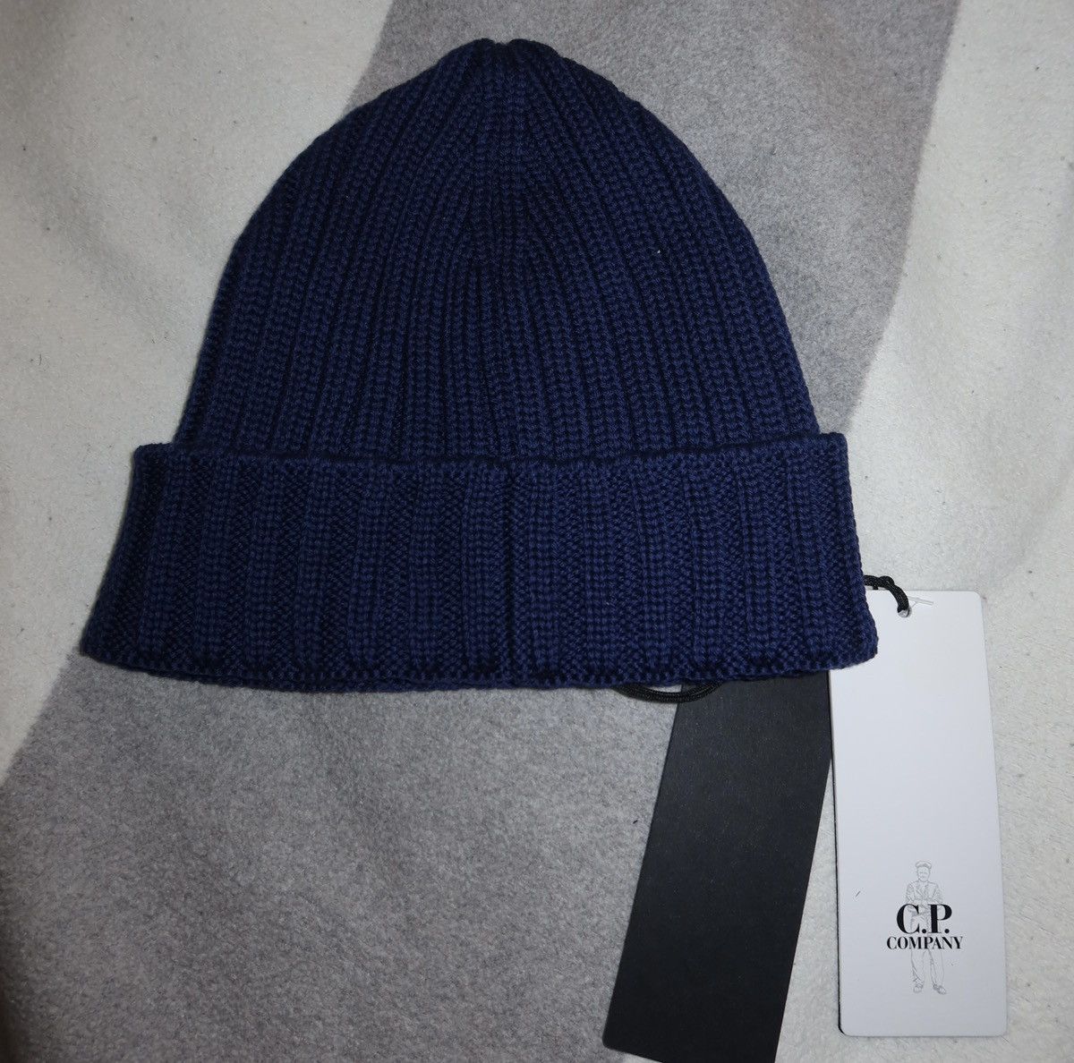 C.P. Company C. P. Company Blue beanie hat men Size ONE SIZE - 2 Thumbnail