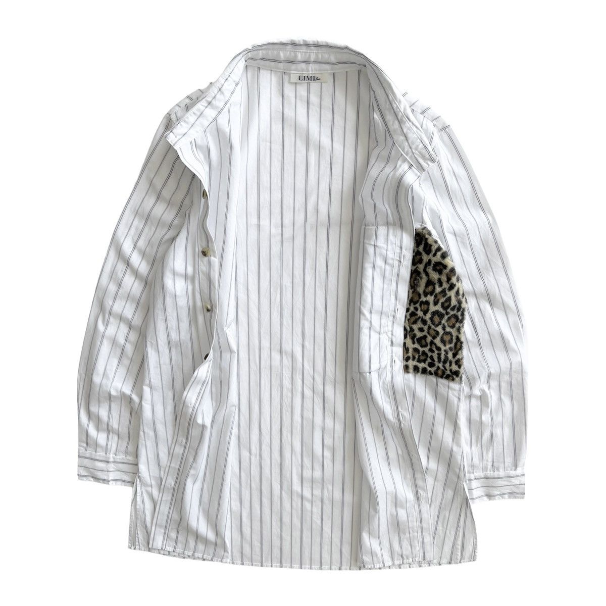 Limi Feu × Yohji Yamamoto LIMI feu by Yohji Yamamoto LEOPARD POCKET SHIRT Size S / US 4 / IT 40 - 7 Thumbnail