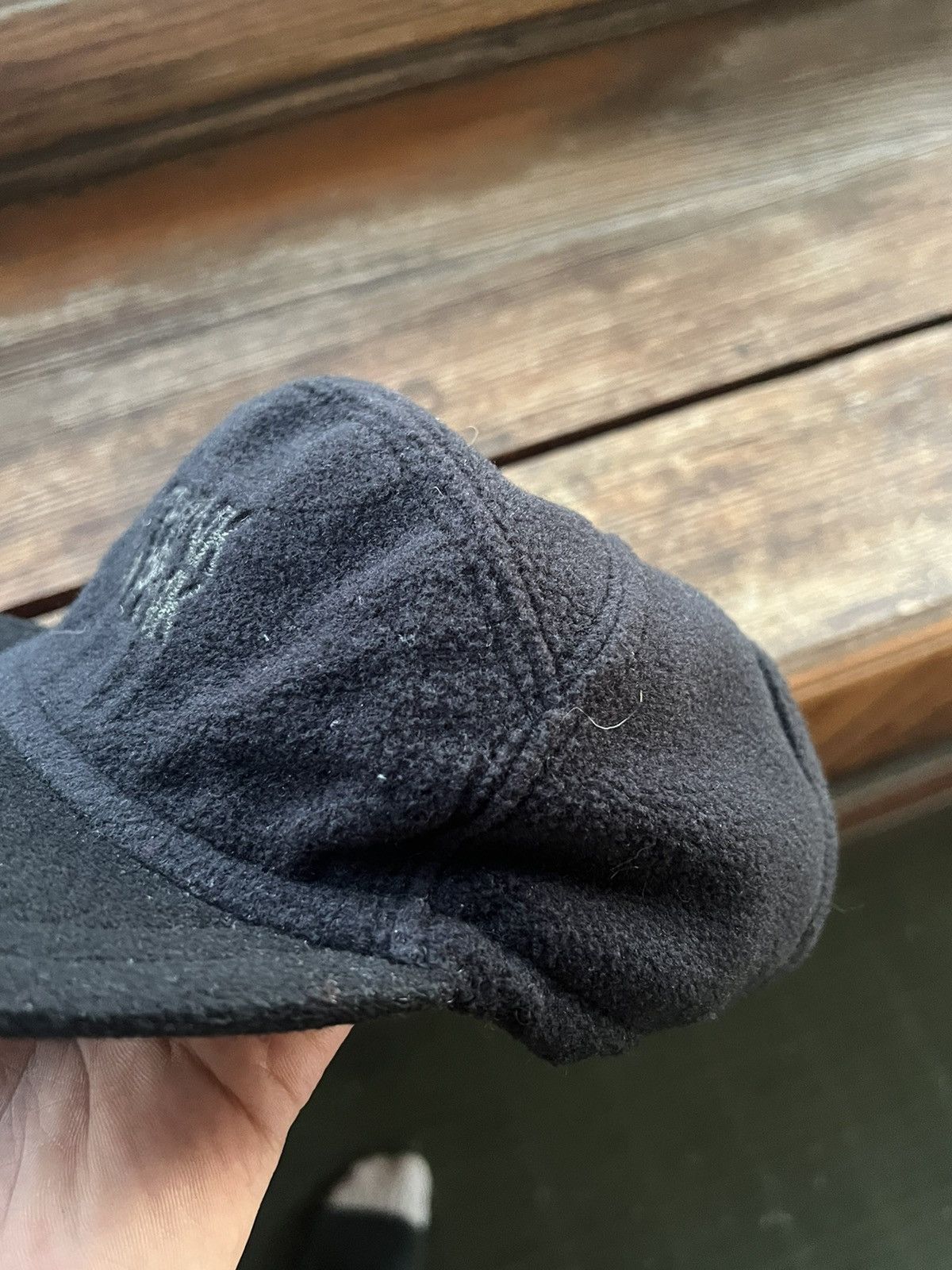 Hat Club Vintage Fleese Cap Think Pink Hat Streetwear Y2K Size ONE SIZE - 8 Thumbnail