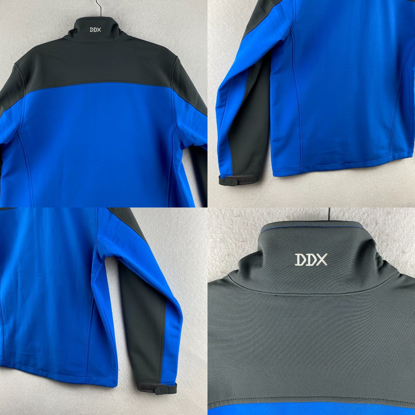 Vintage DRI DUCK Jacket Mens M Medium Black Blue Full Zip Weather Resistant Performance Size US M / EU 48-50 / 2 - 10 Thumbnail