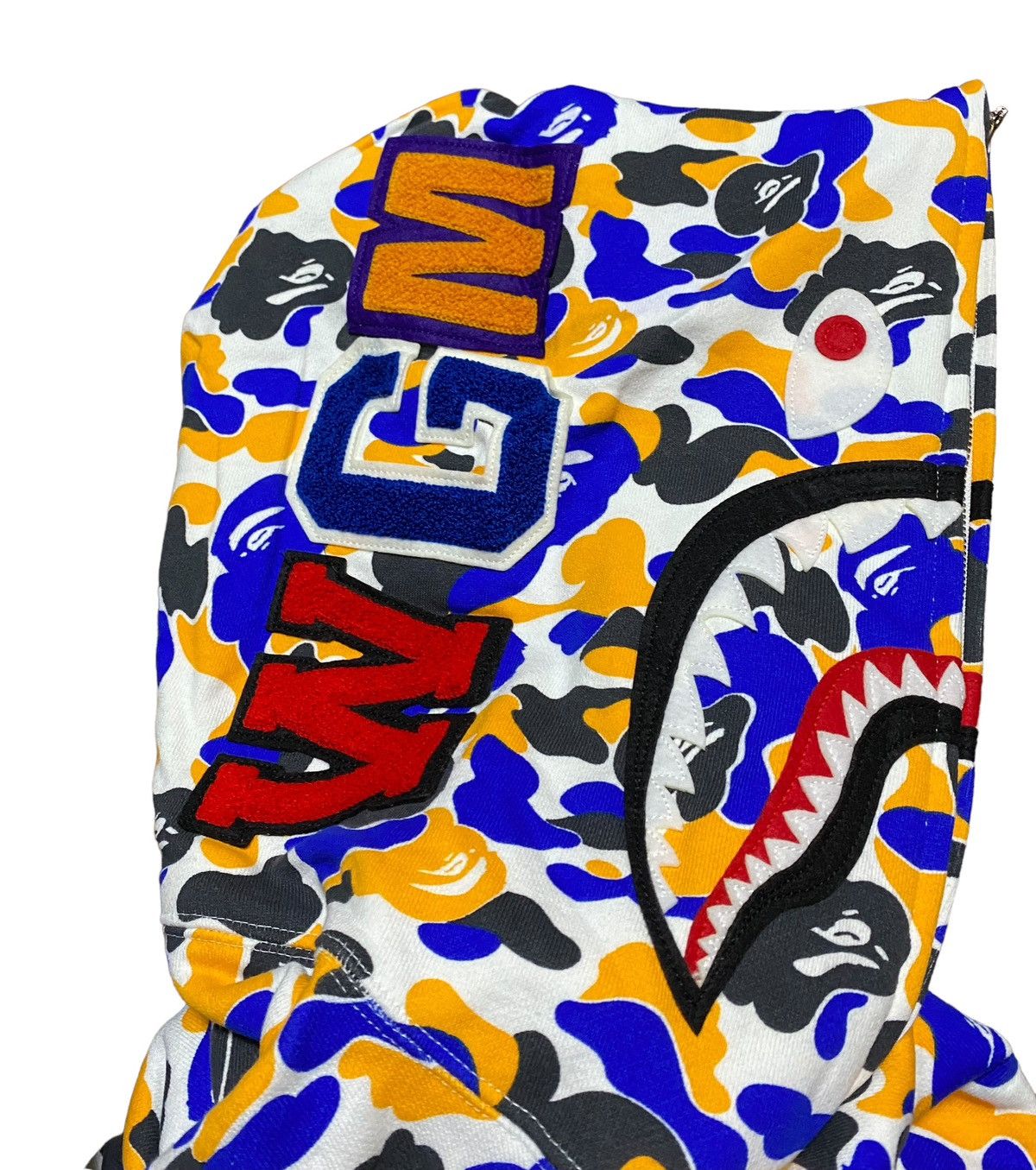 Bape BAPE Maebashi City Camo Shark Full Zip Hoodie Size US L / EU 52-54 / 3 - 4 Thumbnail
