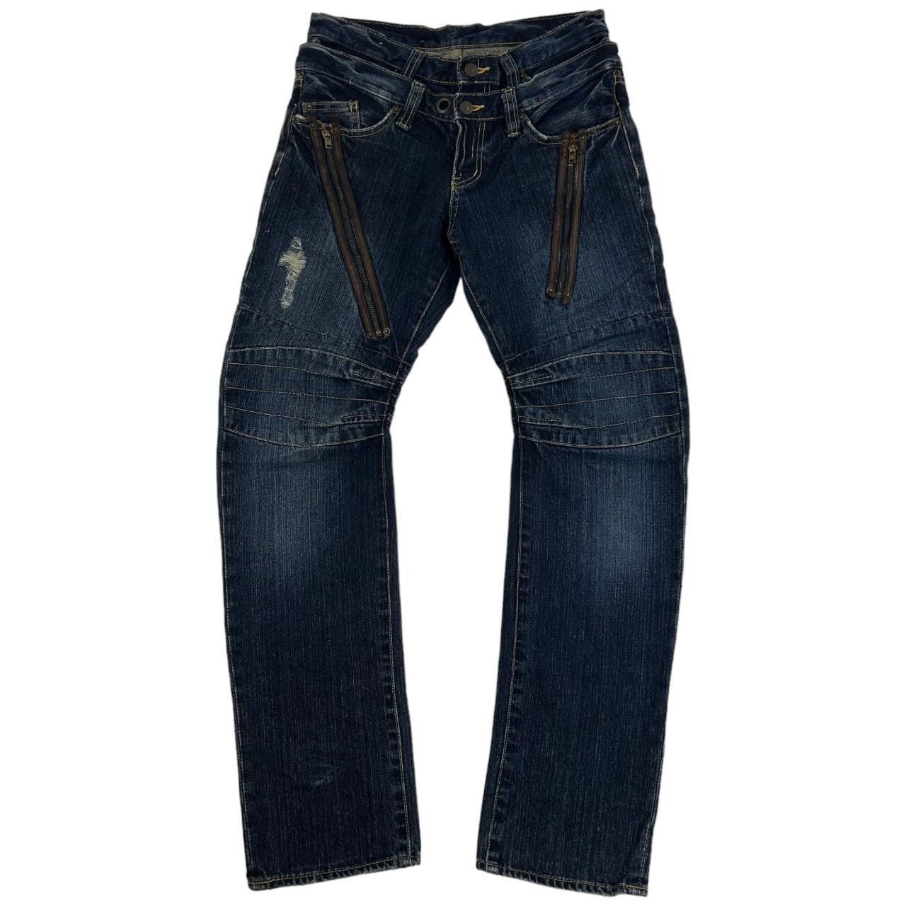 Vintage PPFM Double Waist Jeans Size W30