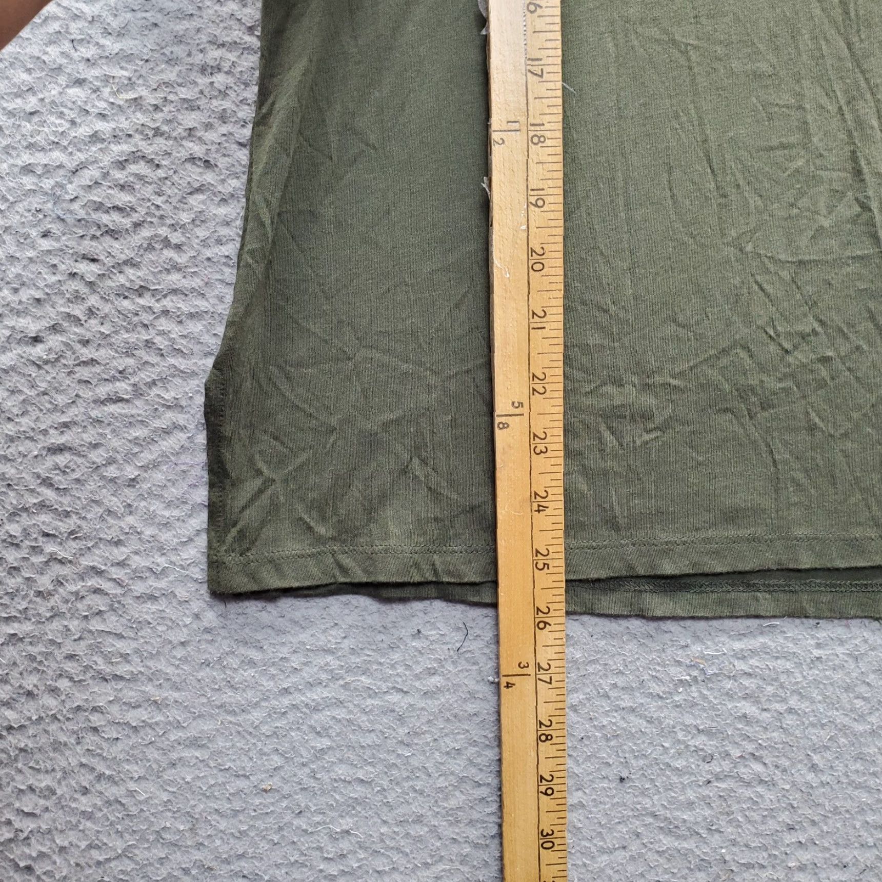 Michael Kors Michael Kors Blouse Womens L Green Round Neck Tied Side Slit Sleeve Pullover Shirt Size L / US 10 / IT 46 - 3 Thumbnail
