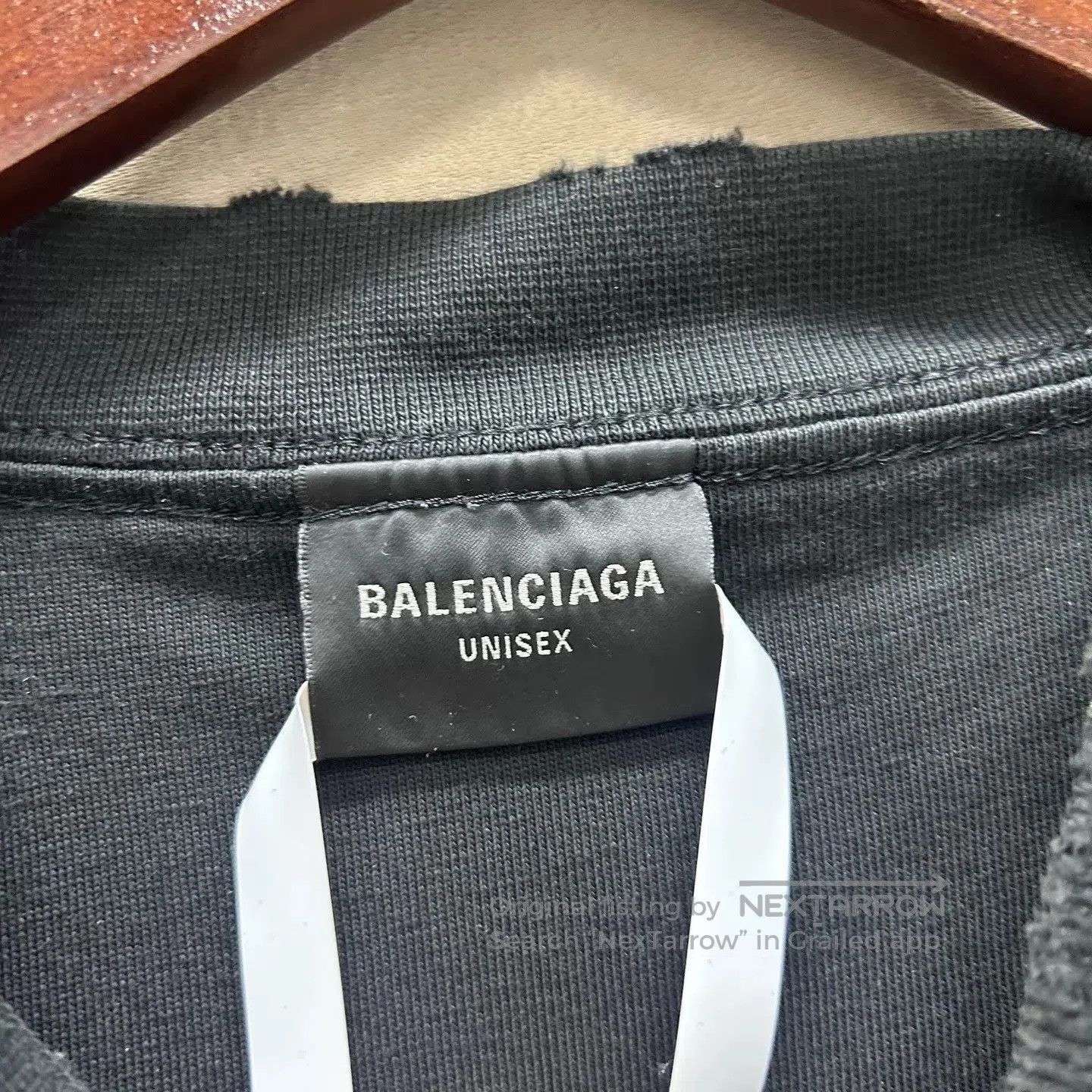 Balenciaga Black Graphic Short Sleeve Shirt. Size US M / EU 48-50 / 2 - 3 Thumbnail