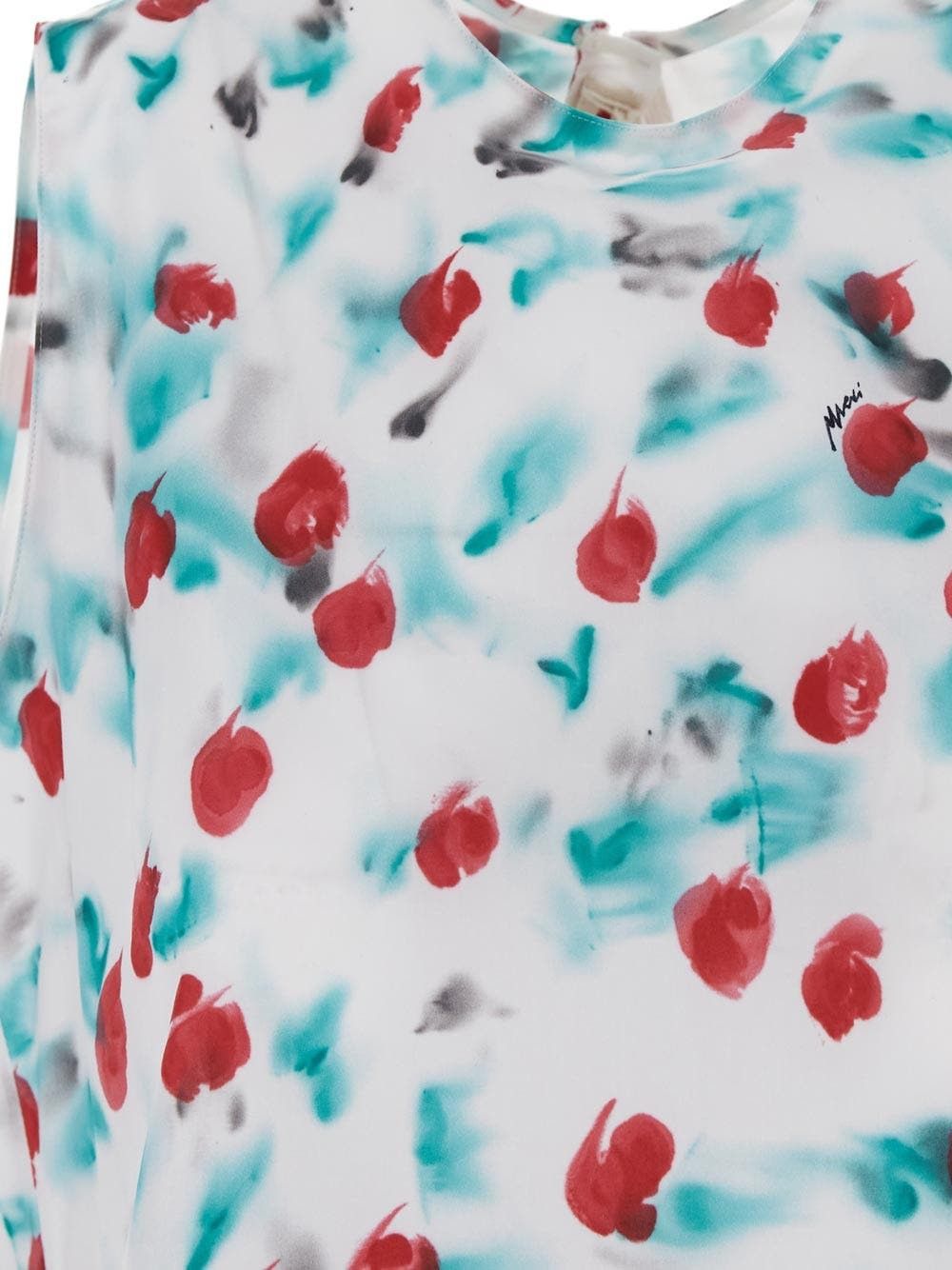 Marni o1y1125 Blouse in Multicolor Size M / US 6-8 / IT 42-44 - 3 Thumbnail