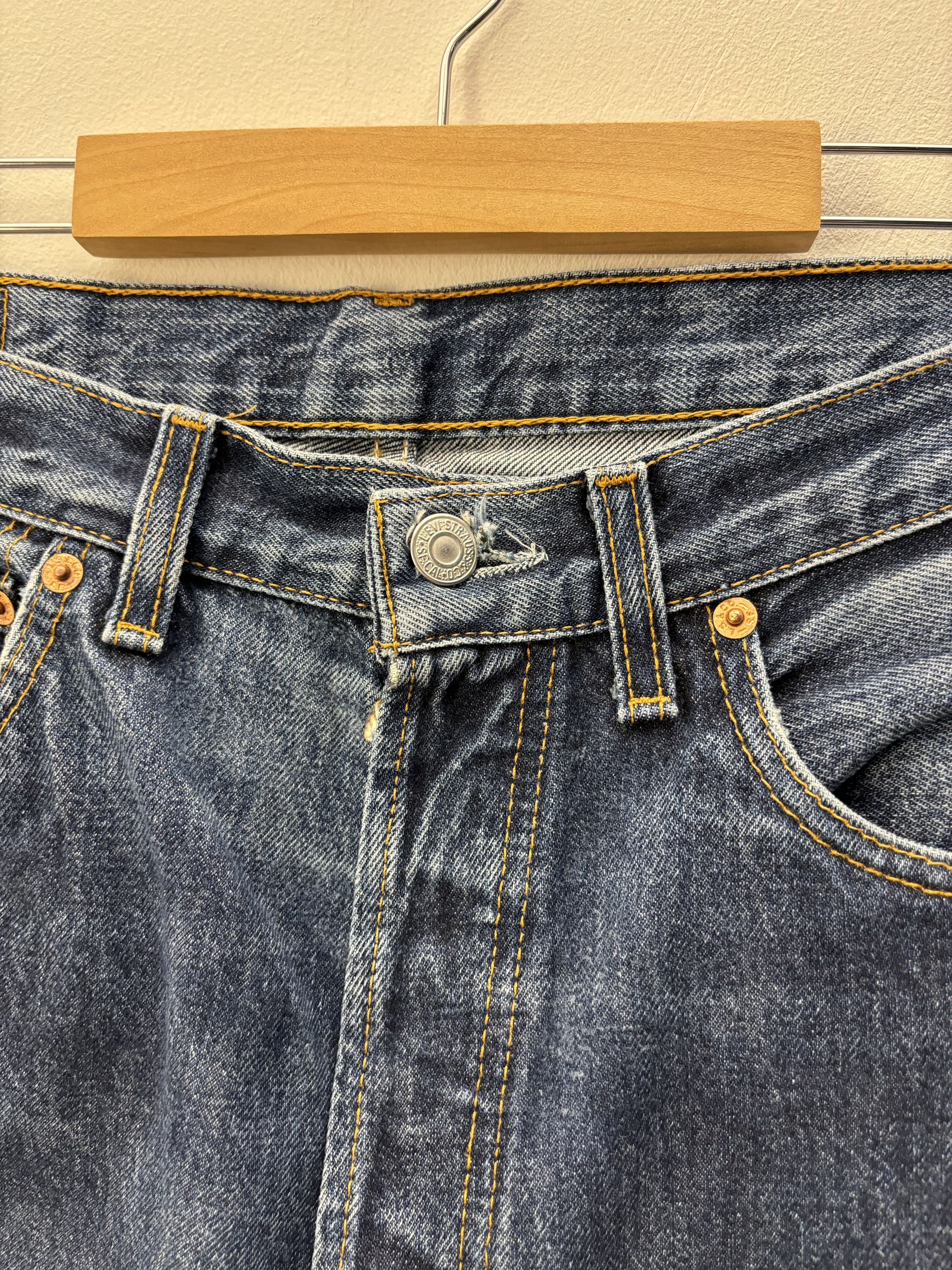 Levi's × Vintage Vintage 90s Levis 501 Jeans Size US 33 - 4 Thumbnail
