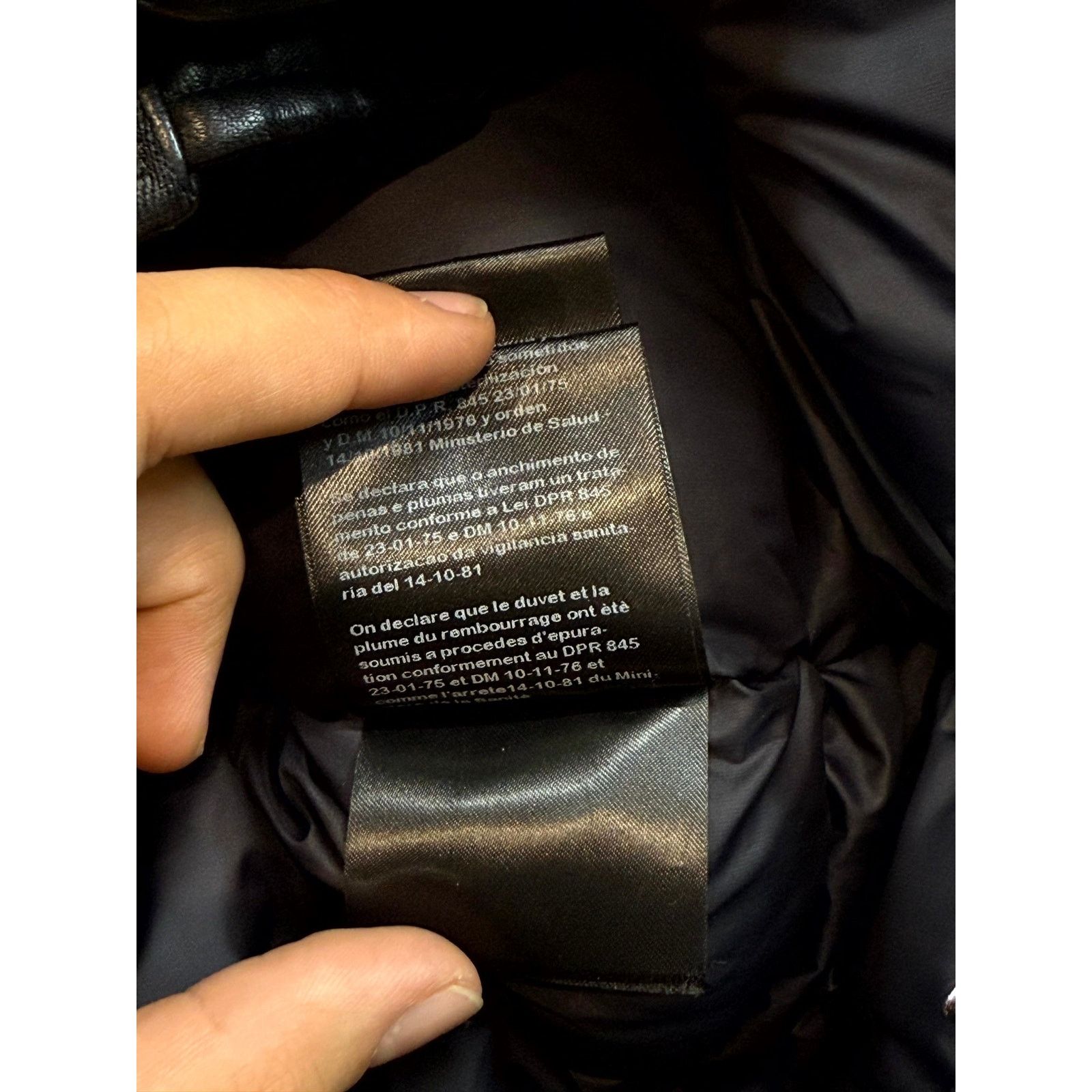 Amiri Amiri Vest Black Leather Jacket Size M / US 6-8 / IT 42-44 - 7 Thumbnail