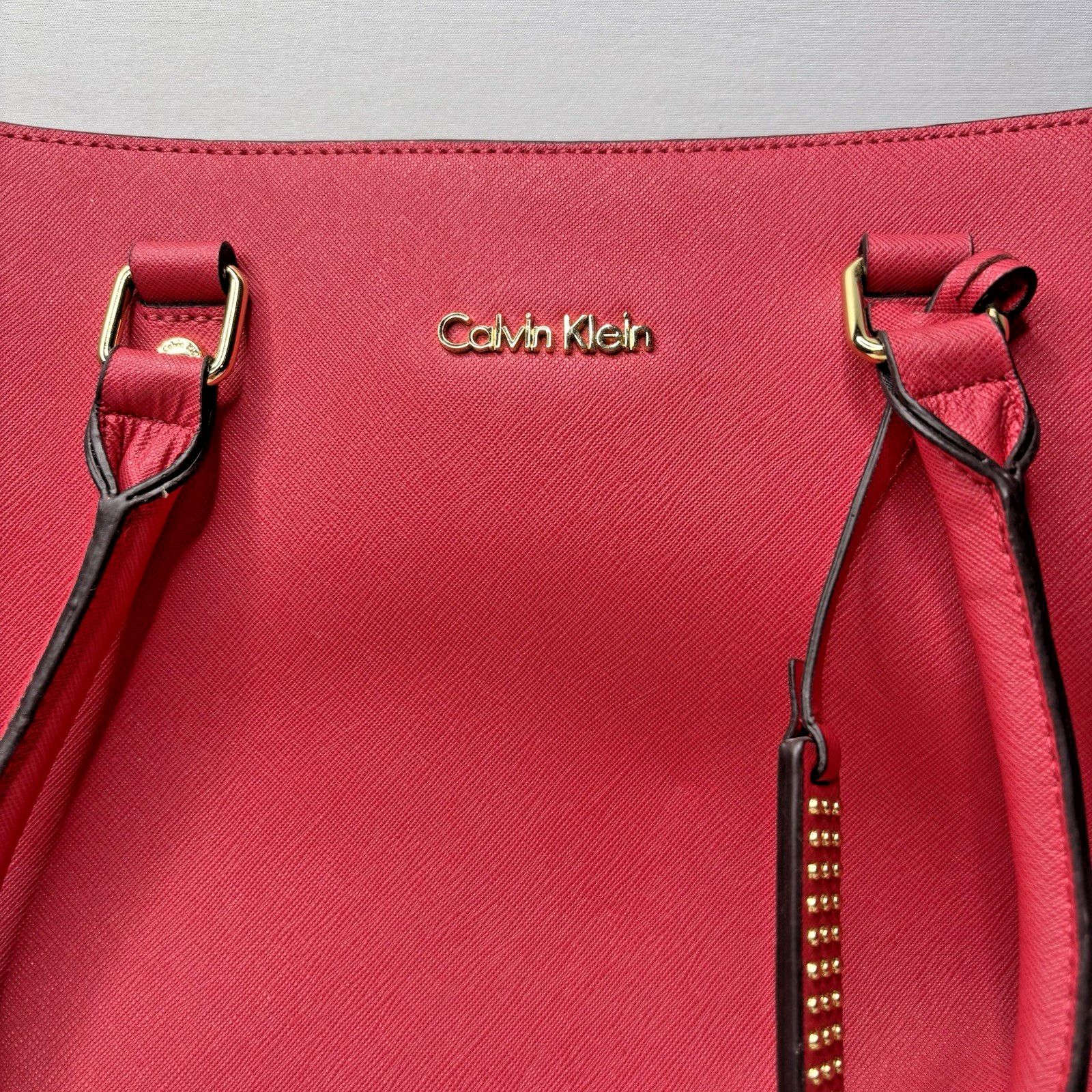 Calvin Klein Calvin Klein Magenta Handbag Size ONE SIZE - 2 Thumbnail