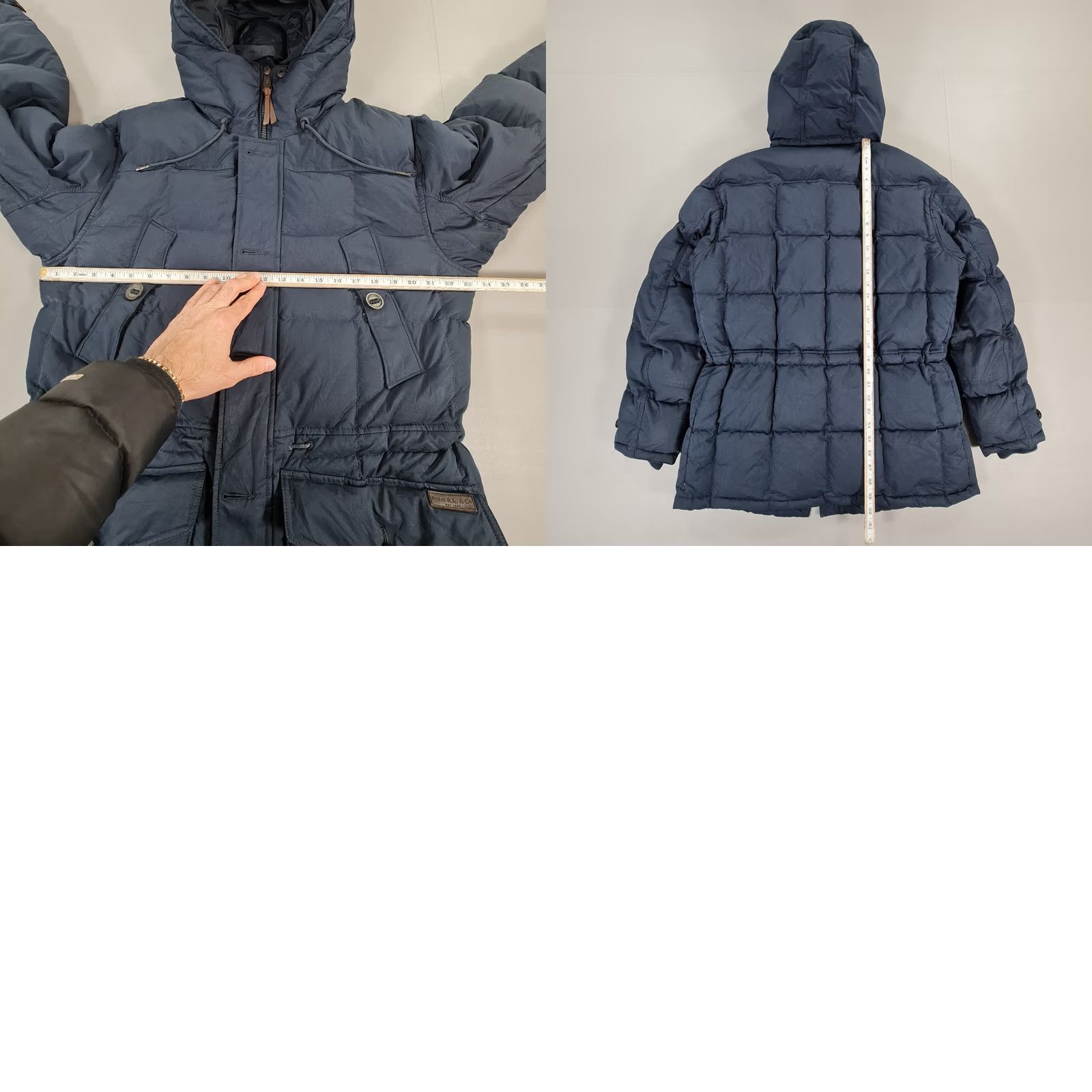 Polo Ralph Lauren Polo Ralph Lauren Mens Parka Jacket navy Blue Medium Hooded Down Fill Casual Winter Size US M / EU 48-50 / 2 - 9 Thumbnail