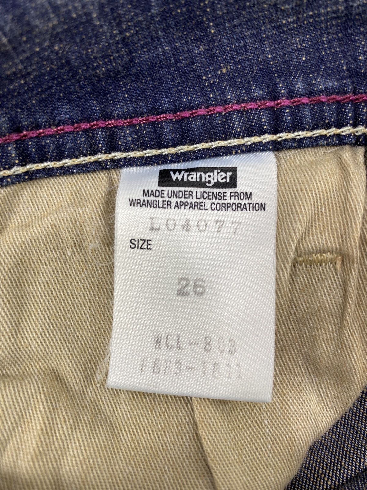 Jean × Vintage × Wrangler Vintage Wrangler bootcut Jeans - J999 Size 27" / US 4 / IT 40 - 11 Thumbnail