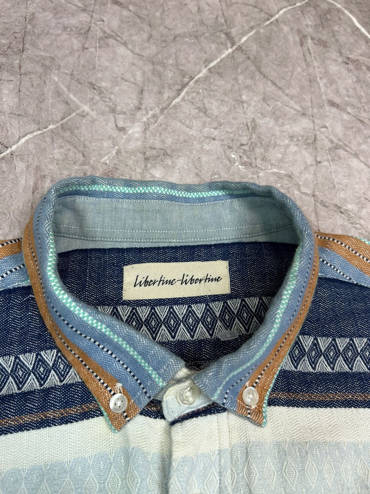 Libertine-Libertine LIBERTINE LIBERTINE Designer Shirt Size L Size US L / EU 52-54 / 3 - 4 Thumbnail