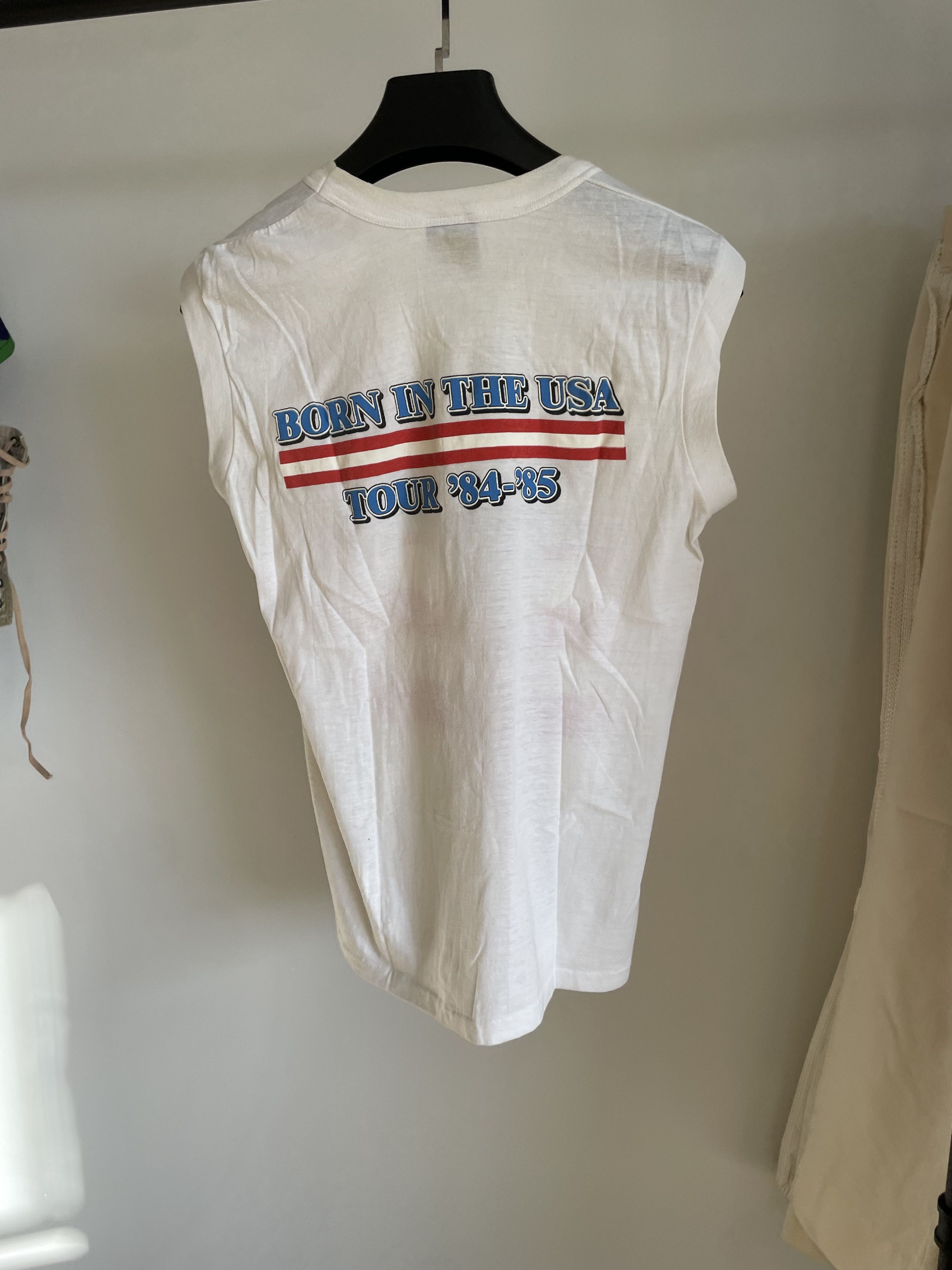 Band Tees Bruce Spring Field 80s tour tank top Size US L / EU 52-54 / 3 - 4 Thumbnail
