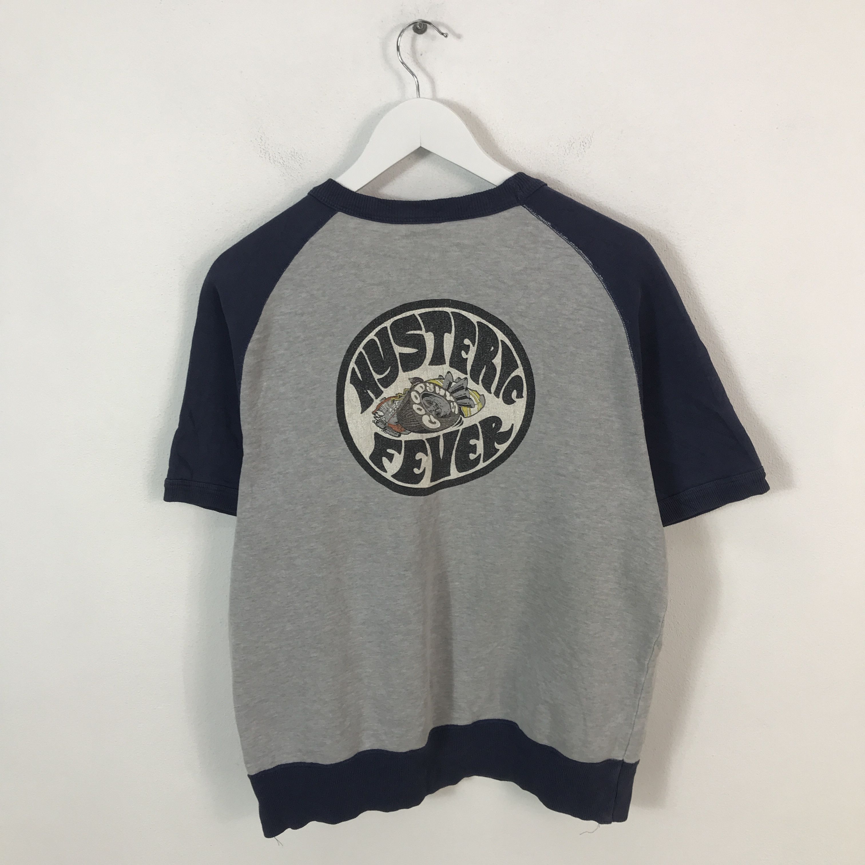 Hysteric Glamour × Japanese Brand Hysteric Fever by Hysteric Glamour Short Sleeve Sweatshirt Size US M / EU 48-50 / 2 - 1 Thumbnail