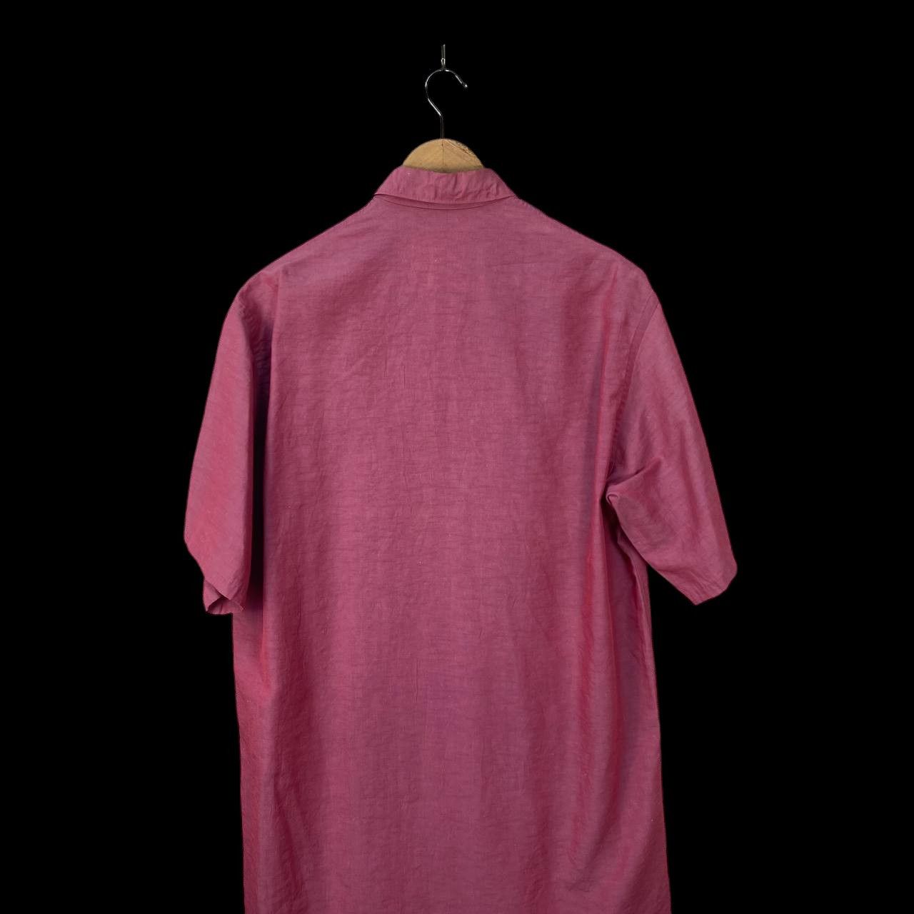 Yohji Yamamoto VINTAGE 90S YS YOHJI YAMAMOTO LINEN SHIRT SHORTSLEEVE Size US M / EU 48-50 / 2 - 7 Thumbnail