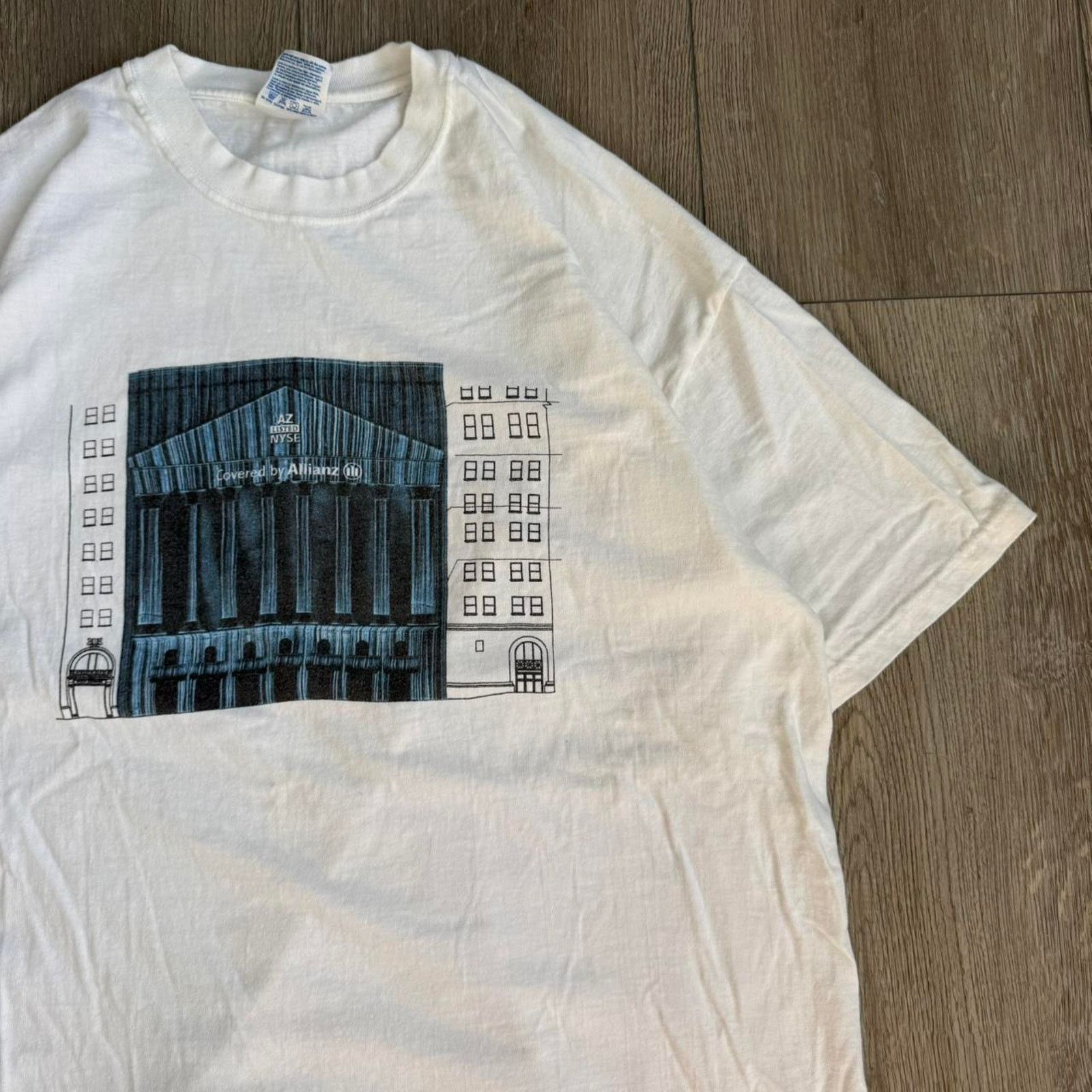 Other Vintage allianz art promo shirt Size US XL / EU 56 / 4 - 3 Thumbnail