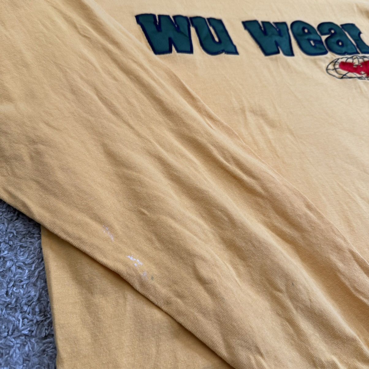 Wu-Tang Clan 🔴Wu-Wear Shirt Size XL Wu-Tang Vintage Yellow Longsleeves Size US XL / EU 56 / 4 - 17 Thumbnail