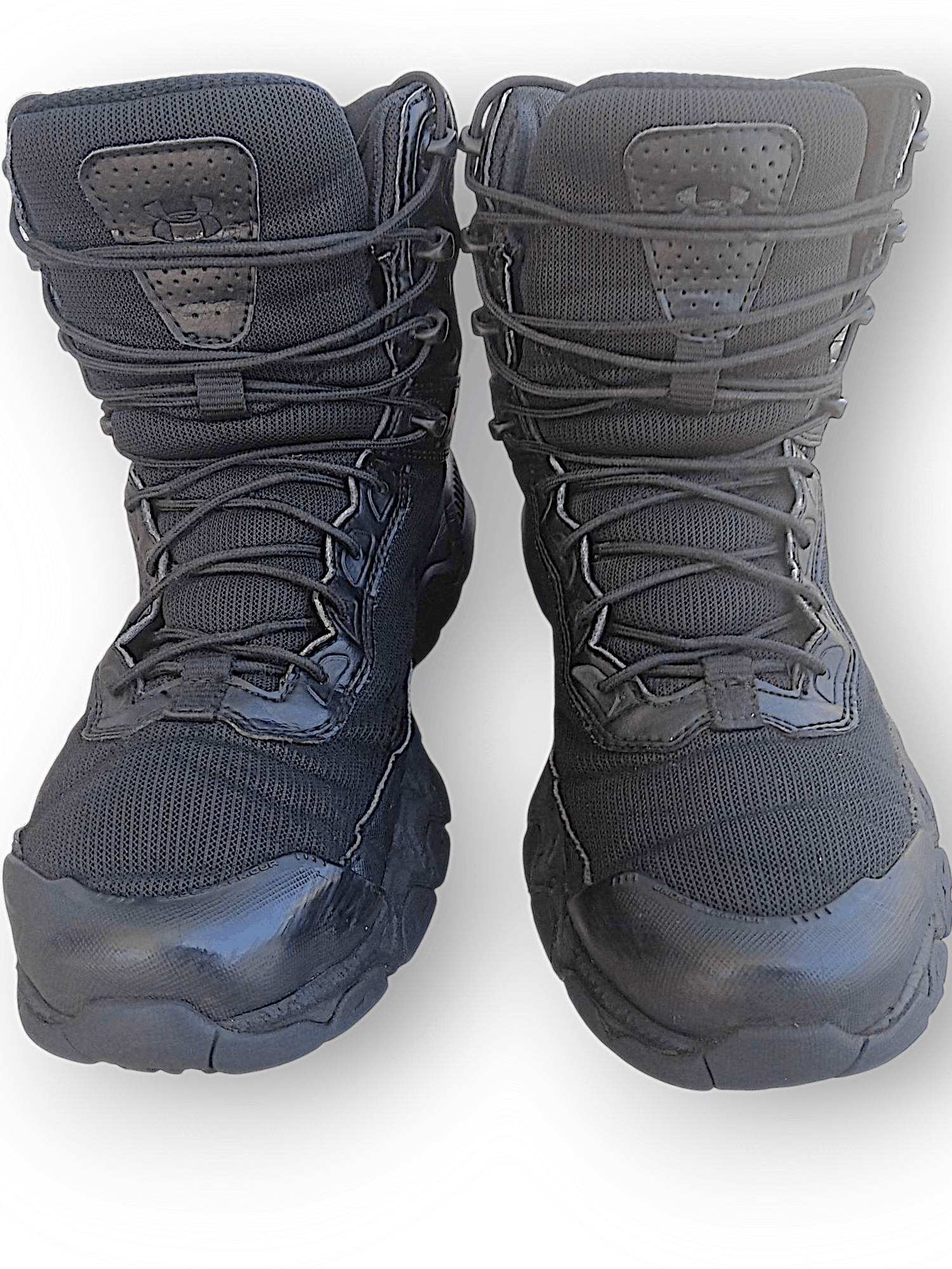 Under Armor Men's Size 10 Black Tactical Lace Up Boots