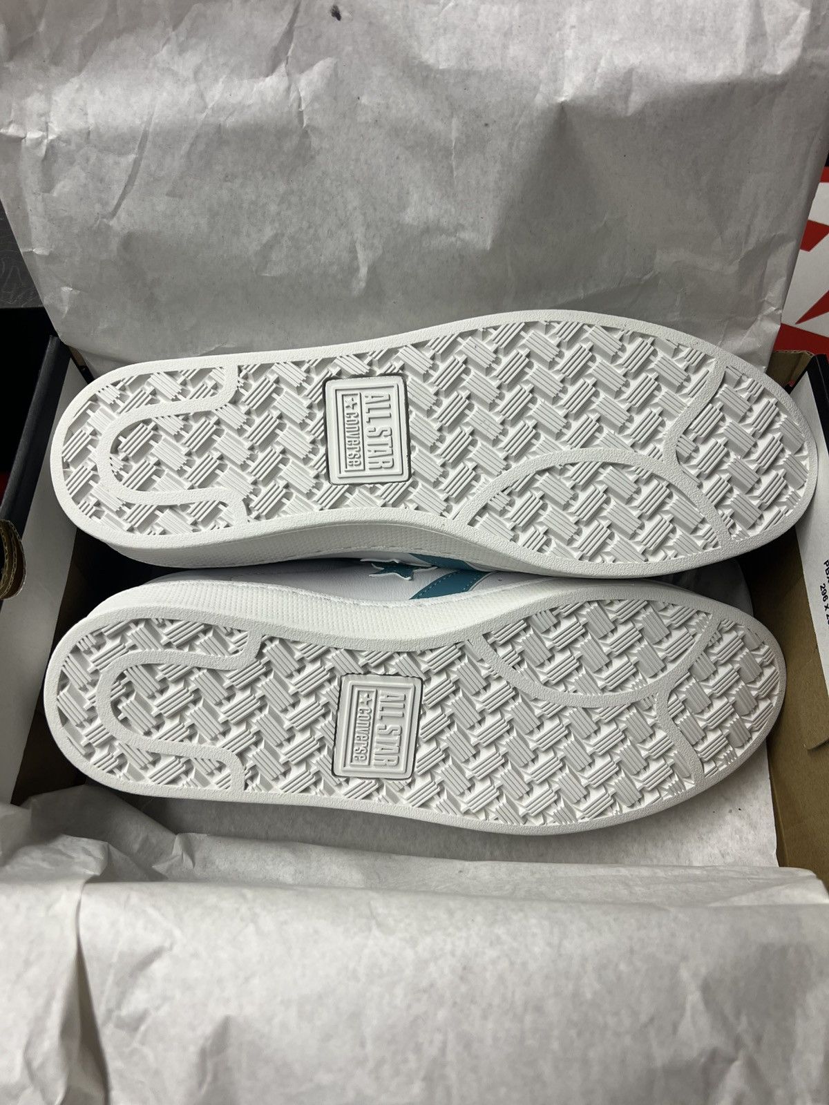 Converse Converse Pro Leather OX Low White Teal Size US 8.5 / EU 41-42 - 8 Thumbnail