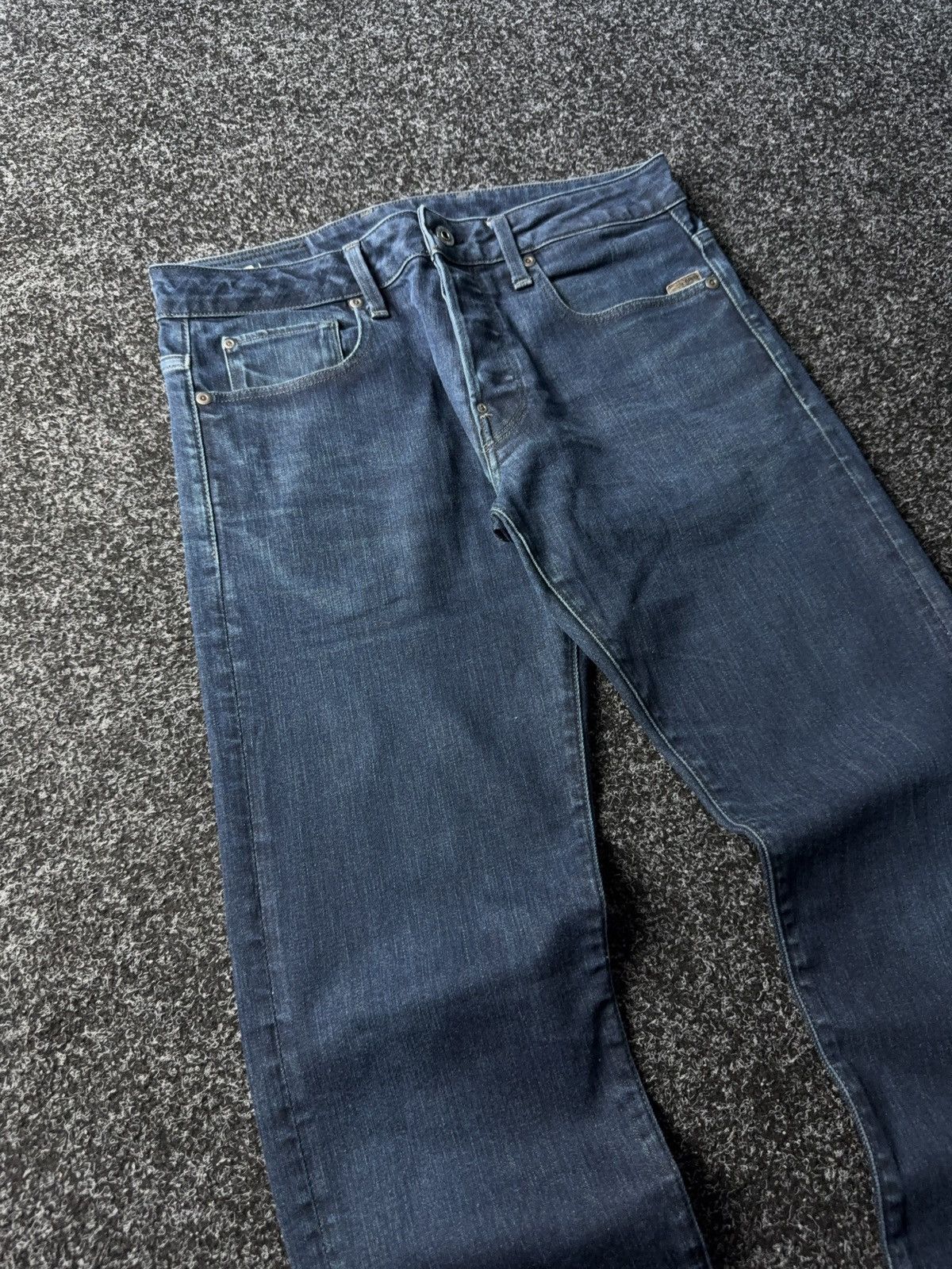 G-Star Vintage Retro Y2K 00s G-Star RAW Denim pants Jeans Size US 32 / EU 48 - 6 Thumbnail