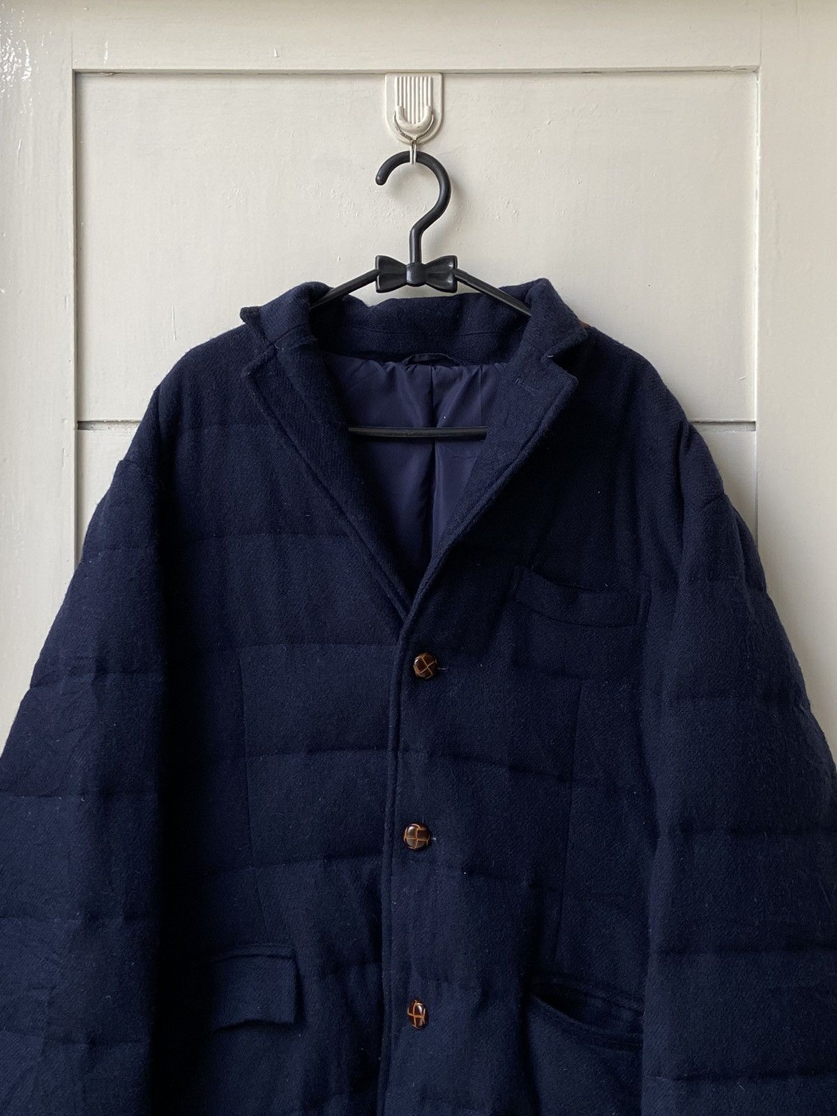 Designer × Eternal × Japanese Brand ETERNAL Navy Coat Jacket Size US M / EU 48-50 / 2 - 2 Thumbnail
