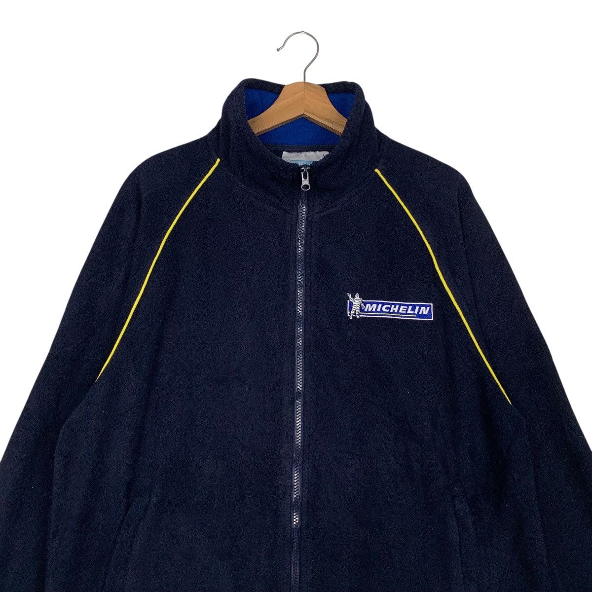 Other Vintage MICHELIN Fleece Zipper Jacket #2929-C132 Size US L / EU 52-54 / 3 - 2 Thumbnail