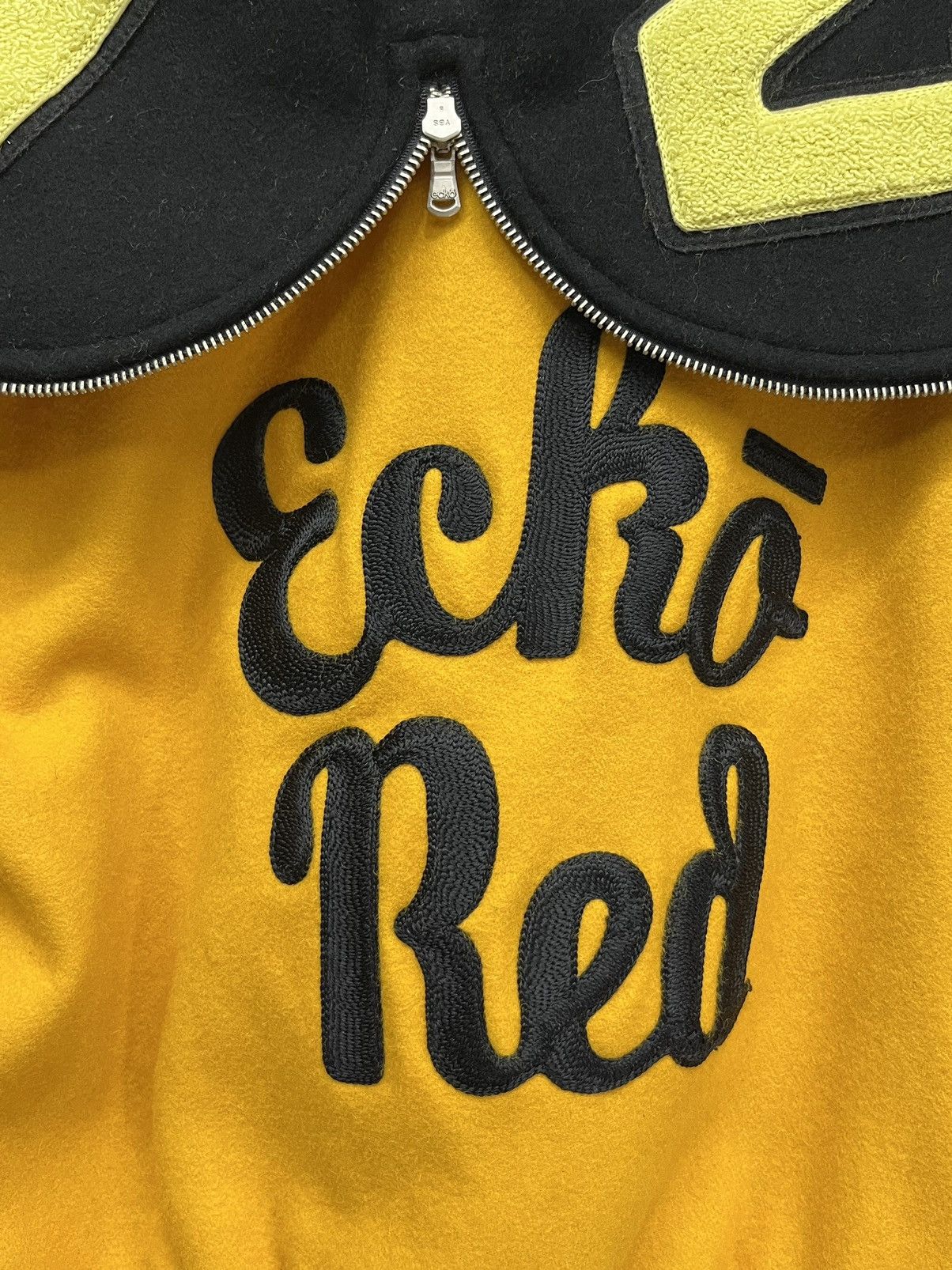 Ecko Unltd. 🔥Vintage ECKO RED Quilted Lined Wool Cropped Jacket Size S / US 4 / IT 40 - 15 Thumbnail