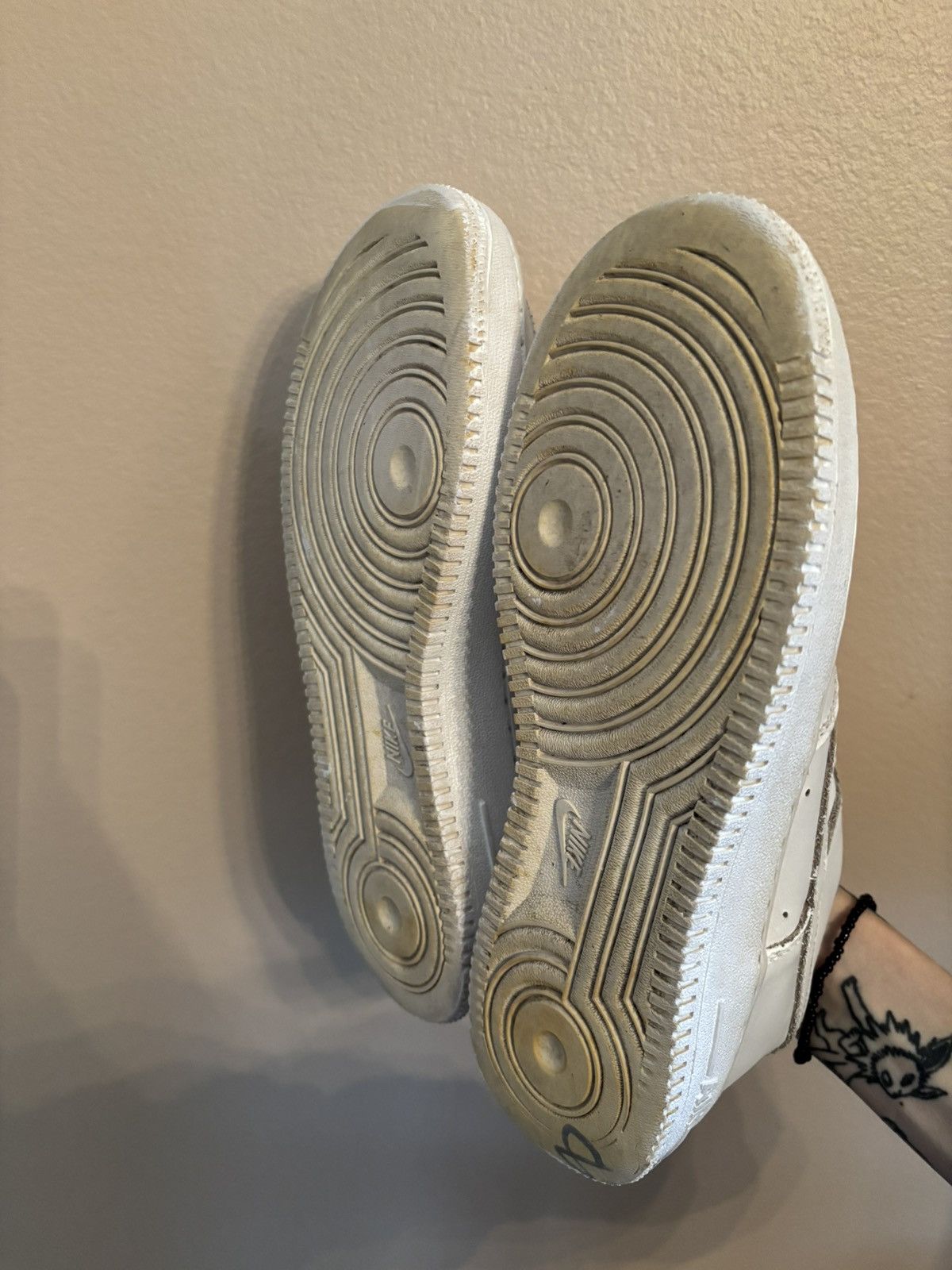 Nike Nike Air Force 1 Low GS 'White' Size US 5.5 / EU 38 - 5 Thumbnail
