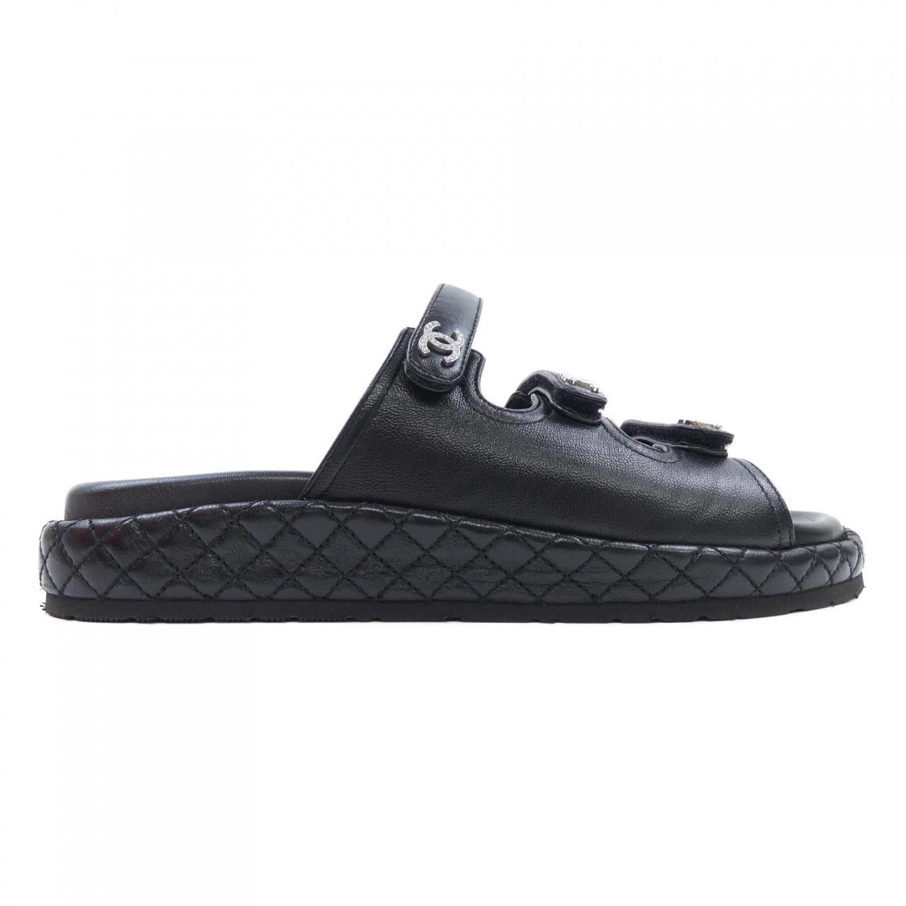 Chanel Chanel Chanel G46197B19022 Lambskin Mule Leather Shoes G46197B19022 DUTY FREE for USA Size ONE SIZE - 1 Thumbnail