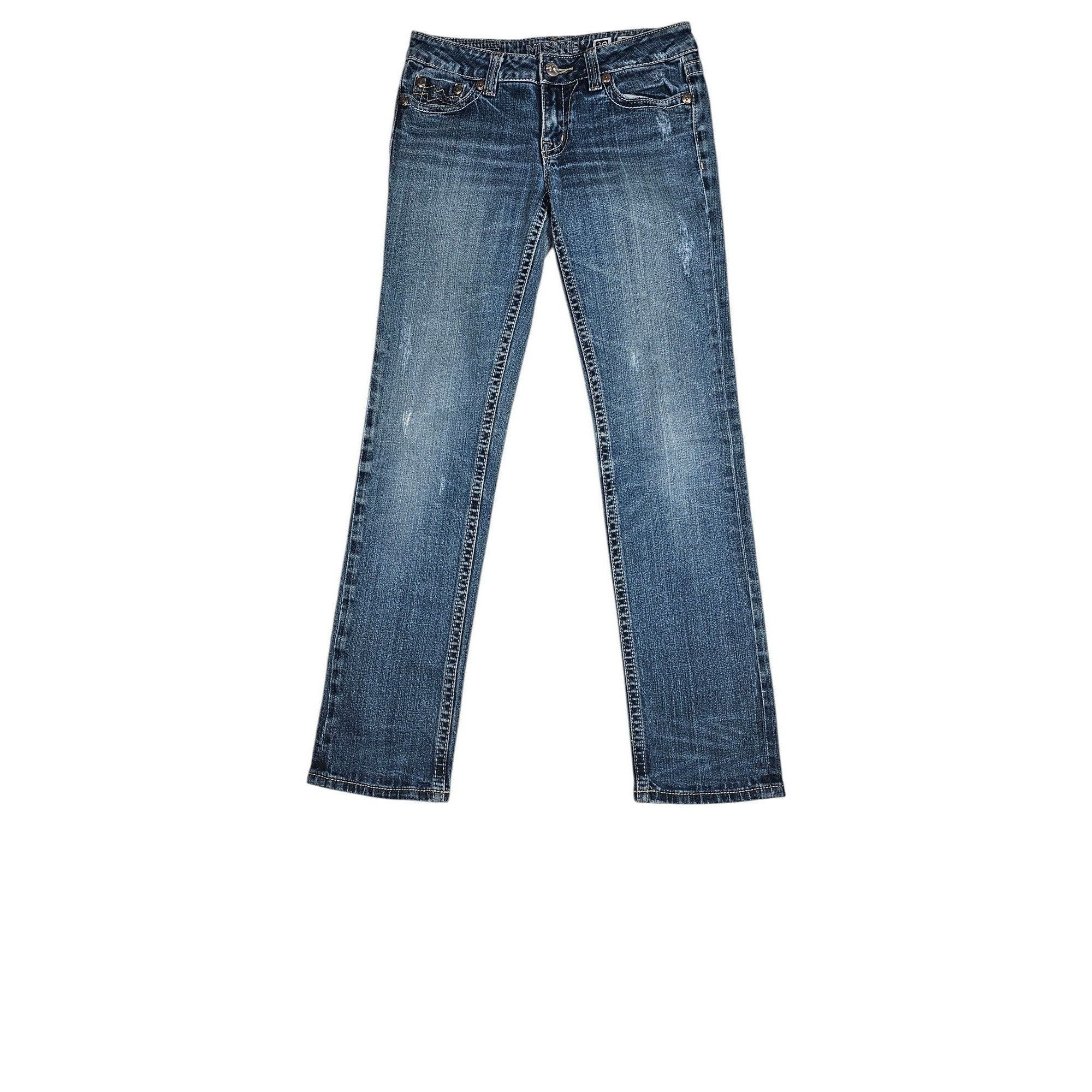 Miss Me Miss Me Sunny Skinny Jeans, Women's 29, Blue, Hancock Park W Size 29" - 2 Thumbnail