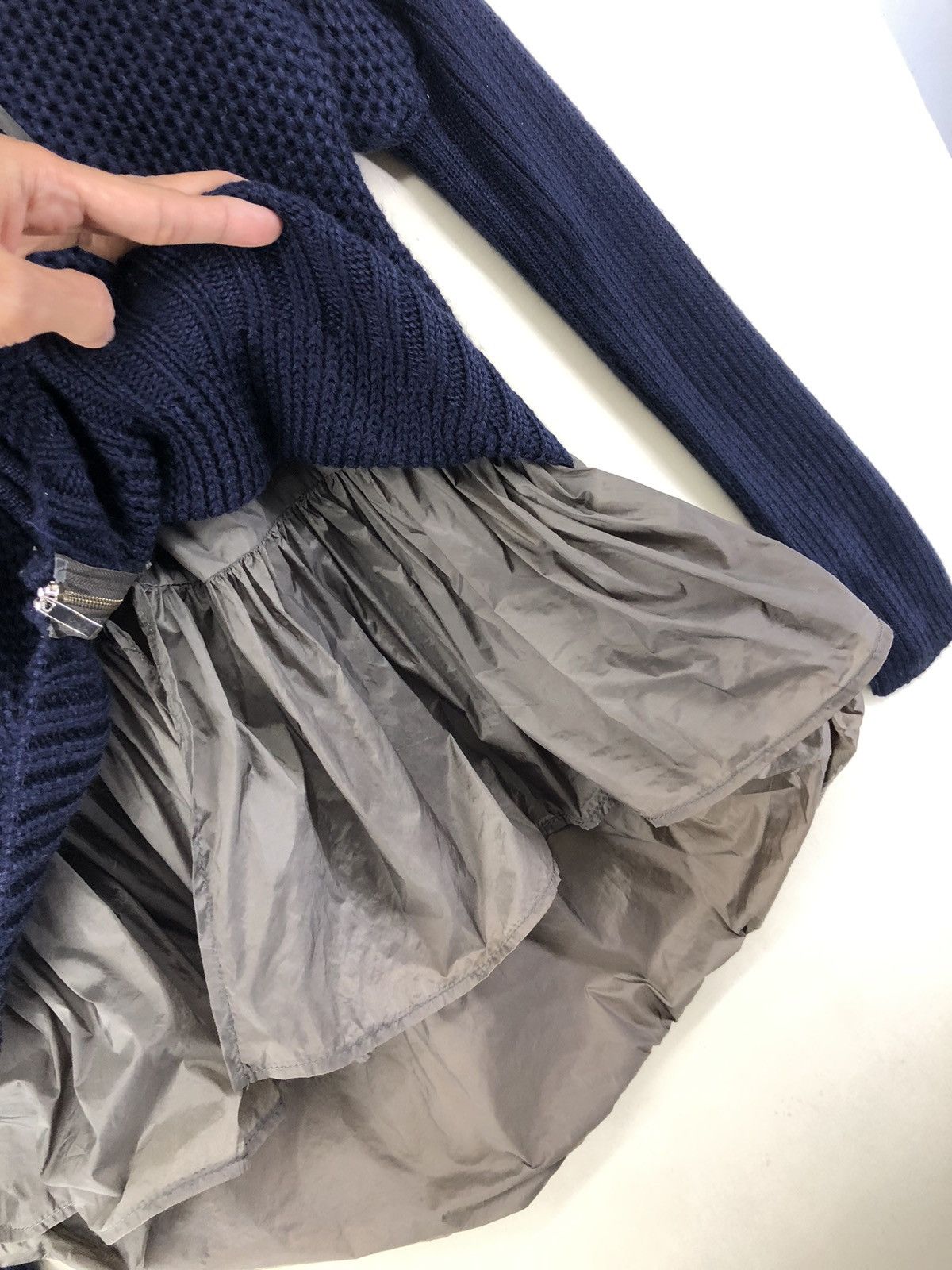 Japanese Brand Festenir Double Layer Knit Jacket Size M / US 6-8 / IT 42-44 - 8 Thumbnail
