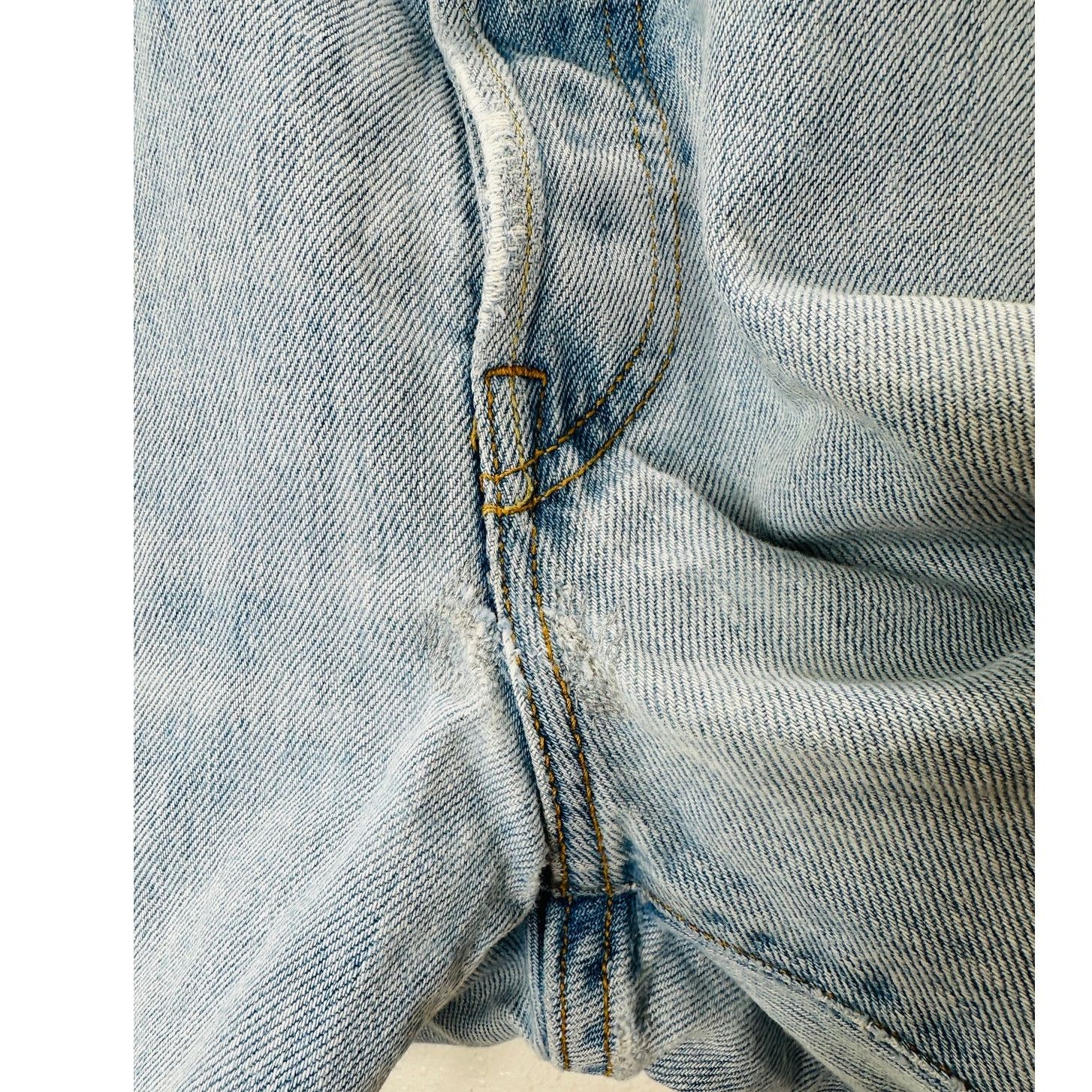 Levi's Levis 501 Light Blue Wash Button Fly Refurbished Shorts 36 Size 36" / US 14 / IT 50 - 4 Thumbnail