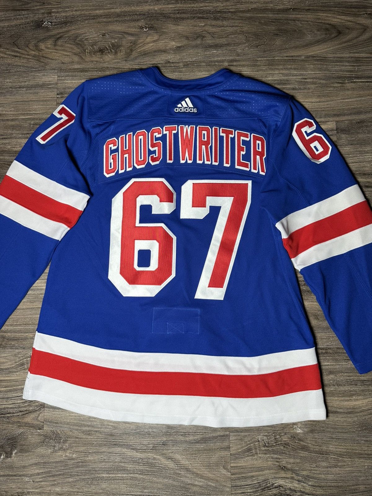 Adidas New York Rangers Jersey Chostwriter 67 Size US L / EU 52-54 / 3 - 4 Thumbnail