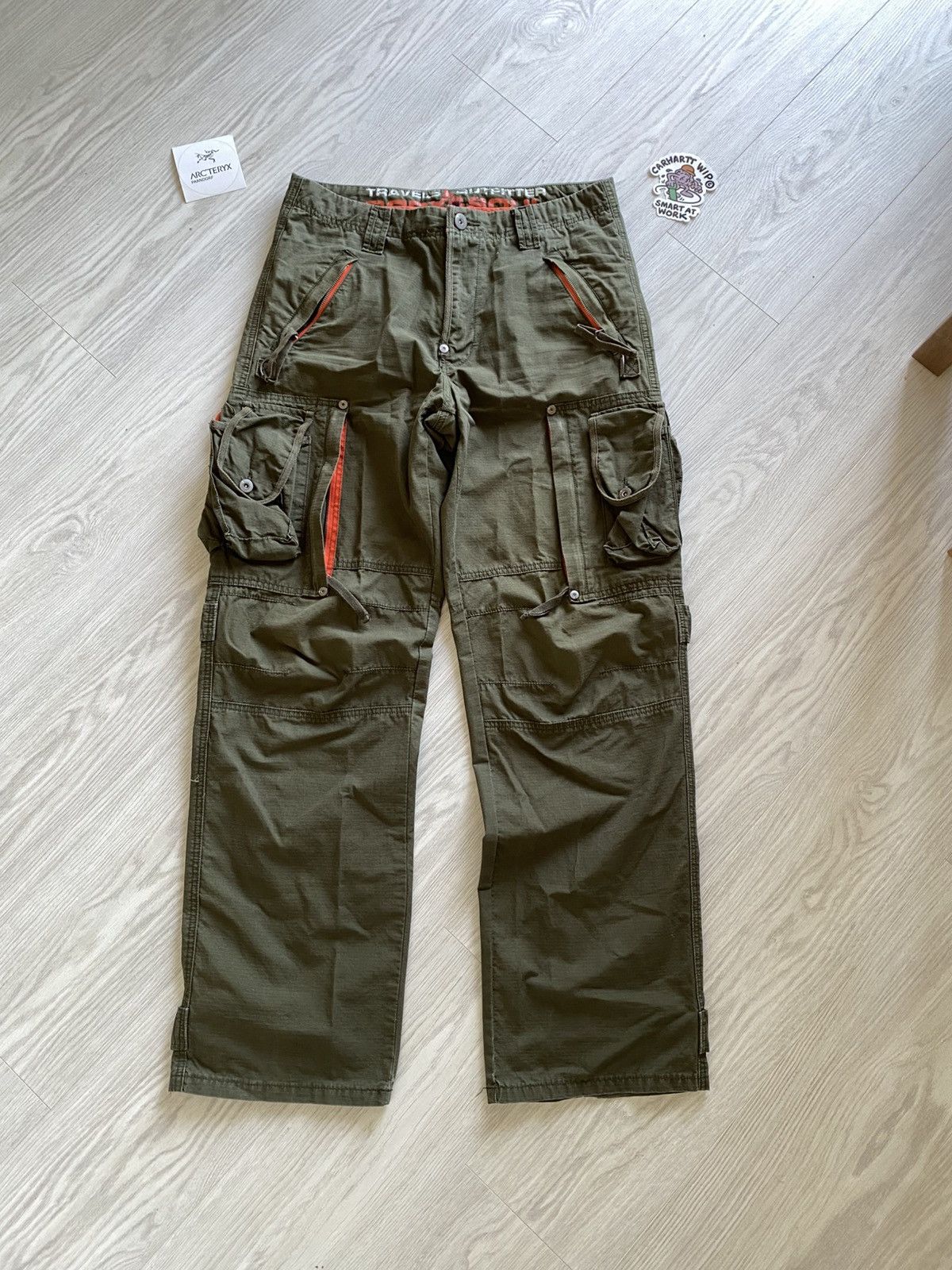 Other × Vintage Vintage Military Multi-pocket Pants Size US 34 / EU 50 - 1 Thumbnail