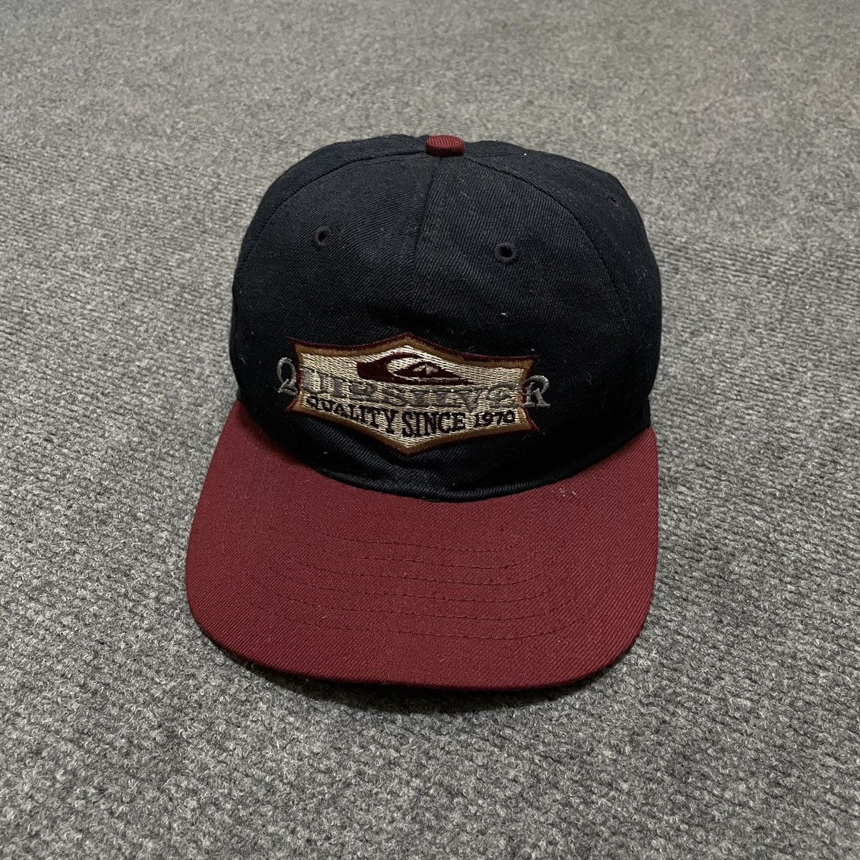 Quiksilver × Vintage Vintage 1990s Quiksilver Hat Cap Size ONE SIZE - 1 Thumbnail