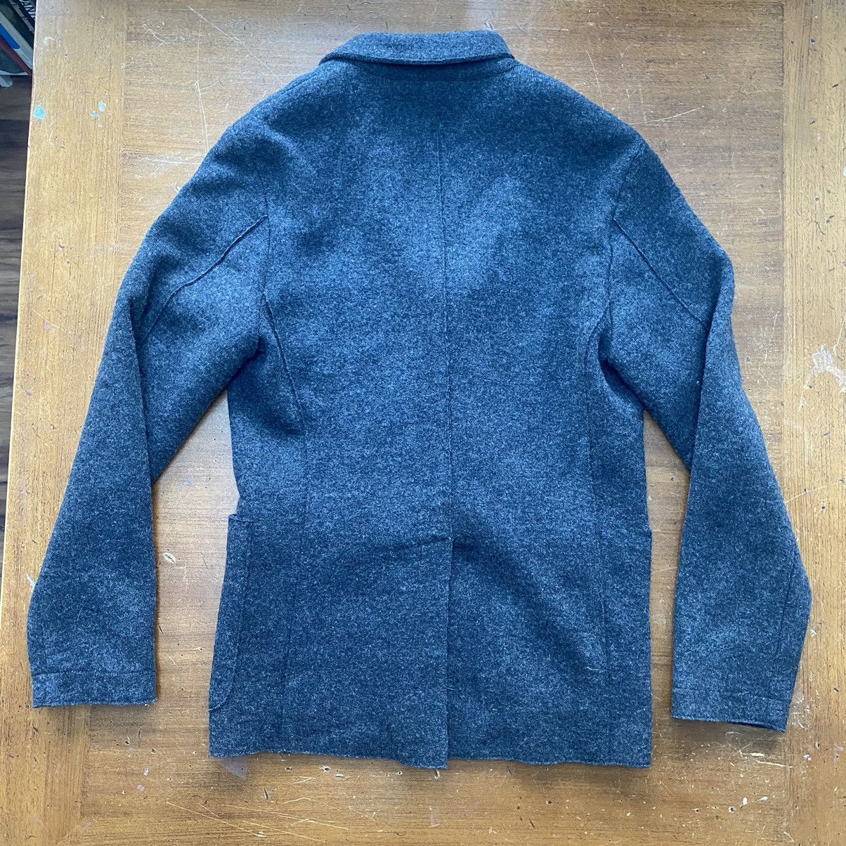 Barena Wool Winter Blazer in Grey Size 48R - 3 Thumbnail