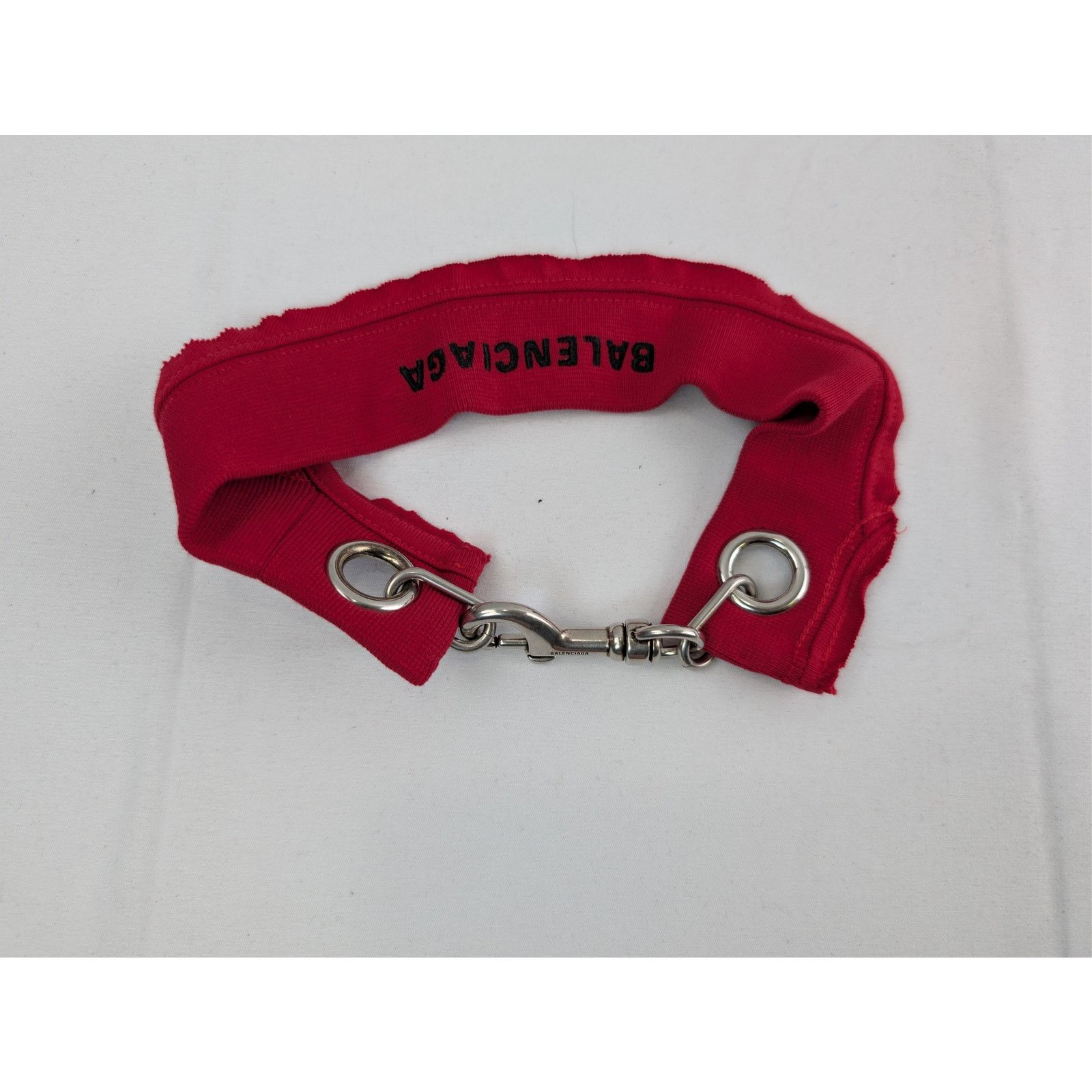 Balenciaga o1rshd1 Size:M/ Unisex Cotton & Brass Collar Choker Necklace Size ONE SIZE - 3 Thumbnail