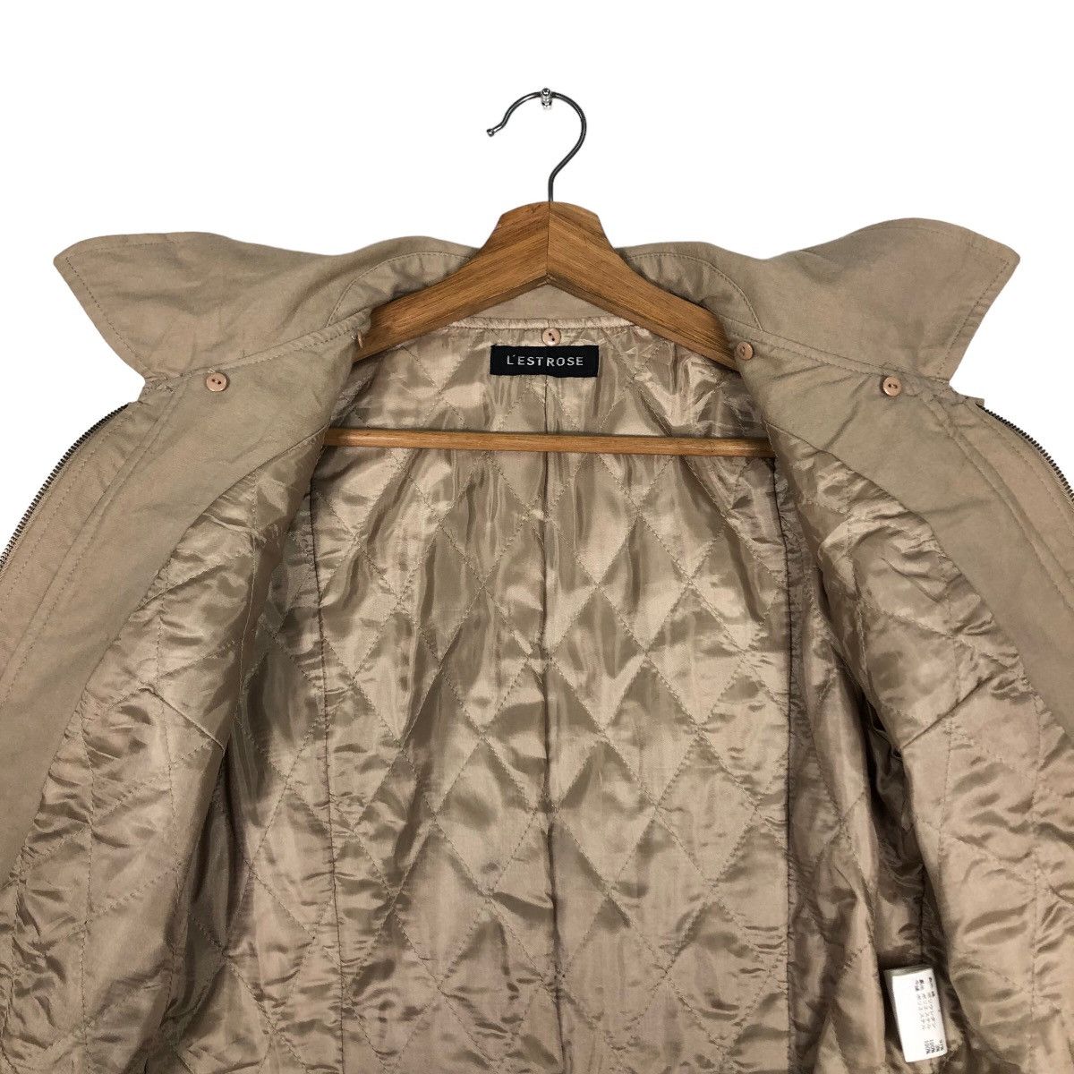Japanese Brand 🔥Vtg Cropped Biker Jacket Bondage Parachute L’Est Rose Size US M / EU 48-50 / 2 - 13 Thumbnail