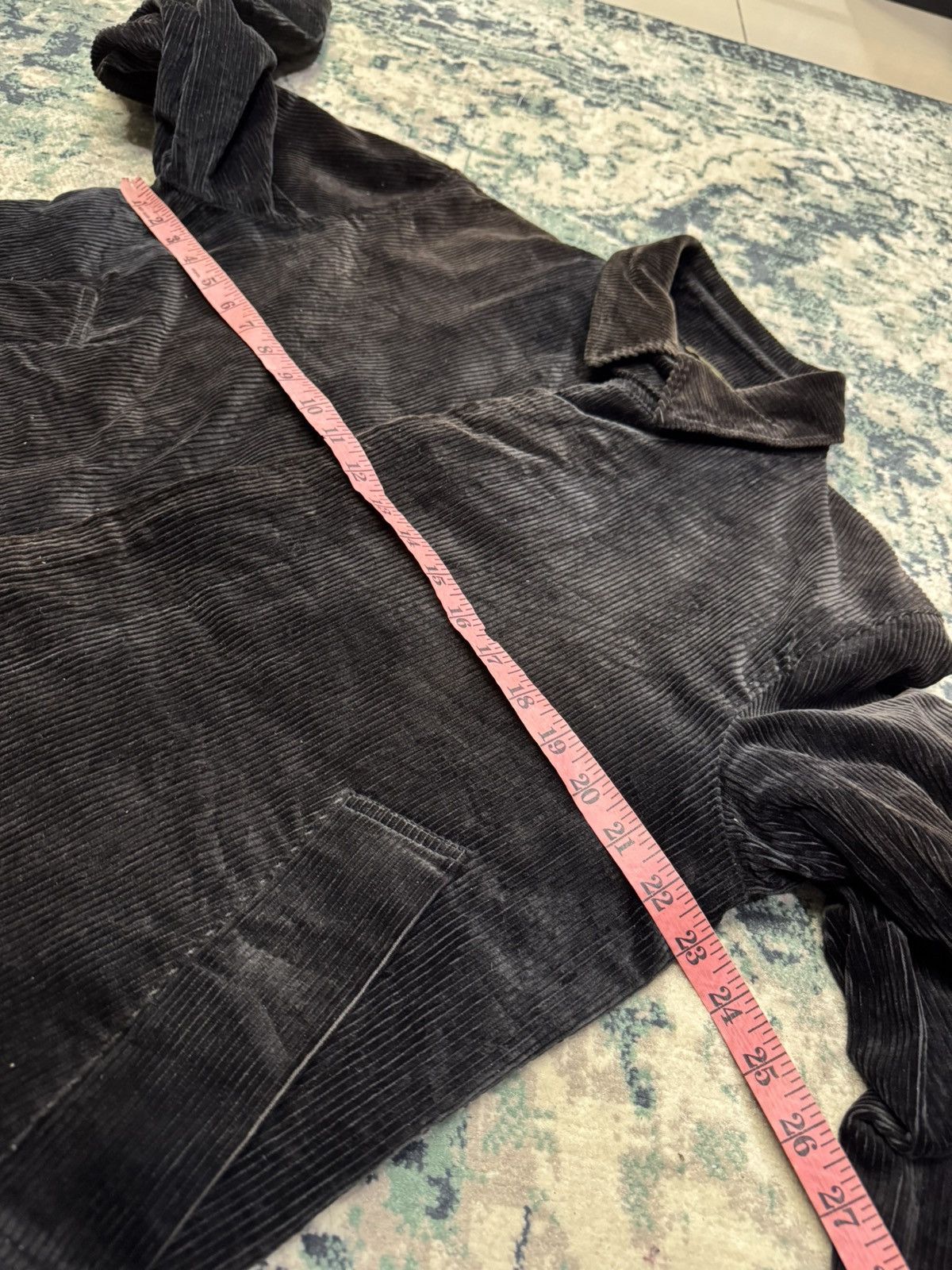 Yohji Yamamoto A.A.R YOHJI YAMAMOTO VELVET BLAZER JACKET COAT M Size US L / EU 52-54 / 3 - 8 Thumbnail