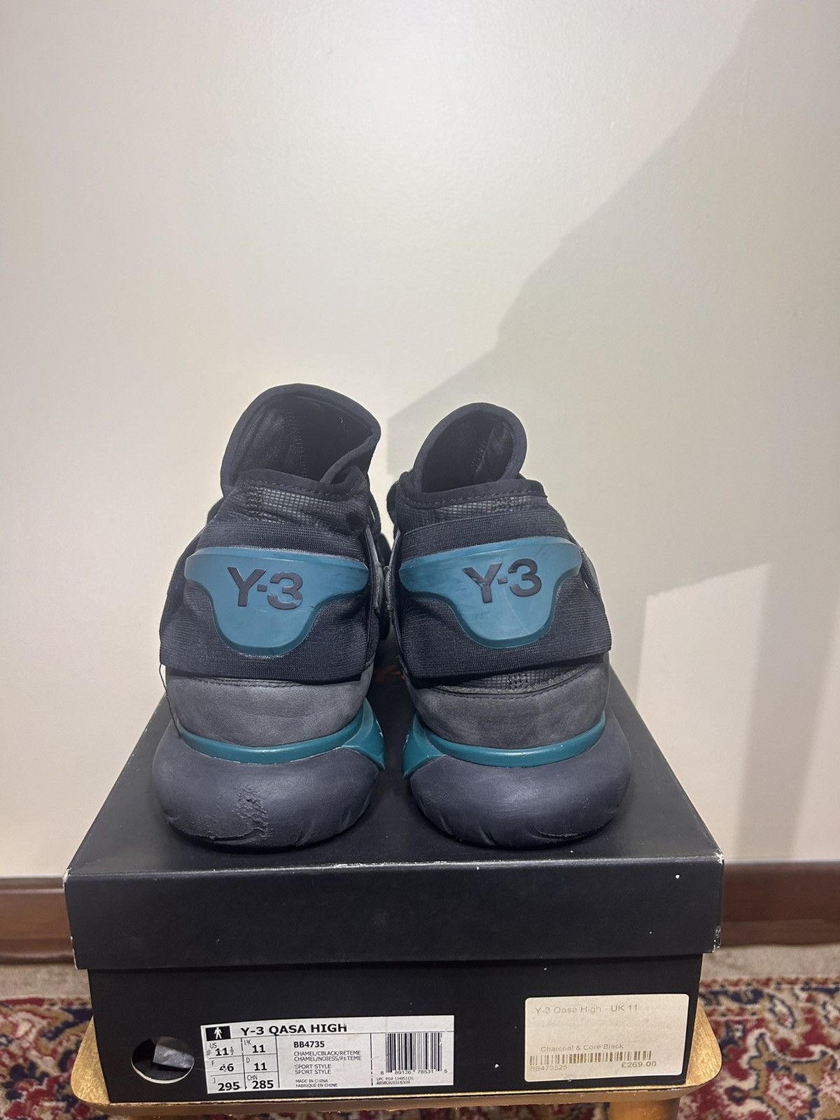 Y-3 Adidas x Yohji Yamatoto Y-3 Qasa High Size US 11.5 / EU 44-45 - 5 Thumbnail