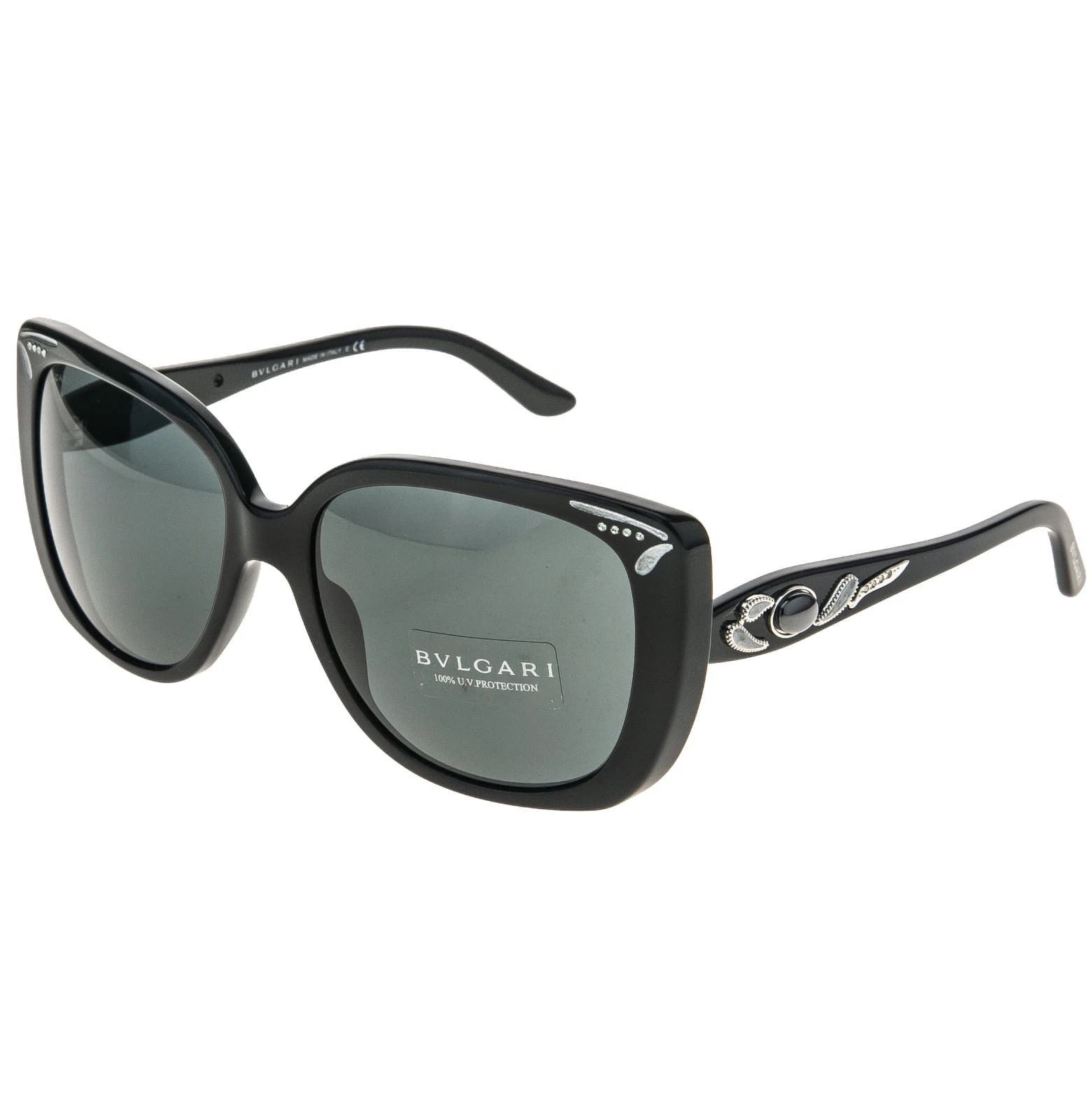 Bvlgari BVLGARI Jewel BV8090BM 8090 Grey Designer Adorned Sunglasses Size ONE SIZE - 9 Thumbnail